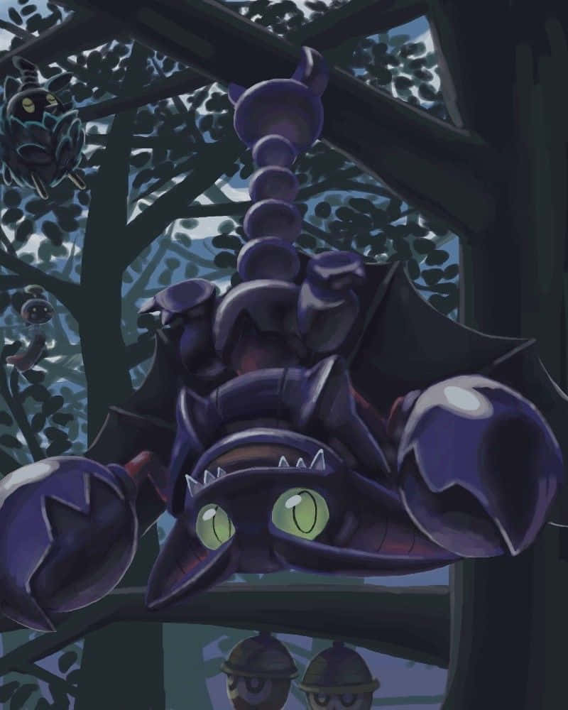 Upside Down Gligar Background