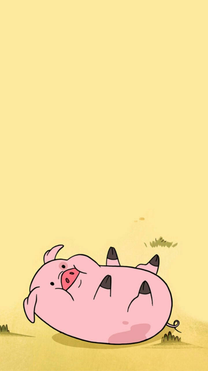 Upside Down Waddles Background