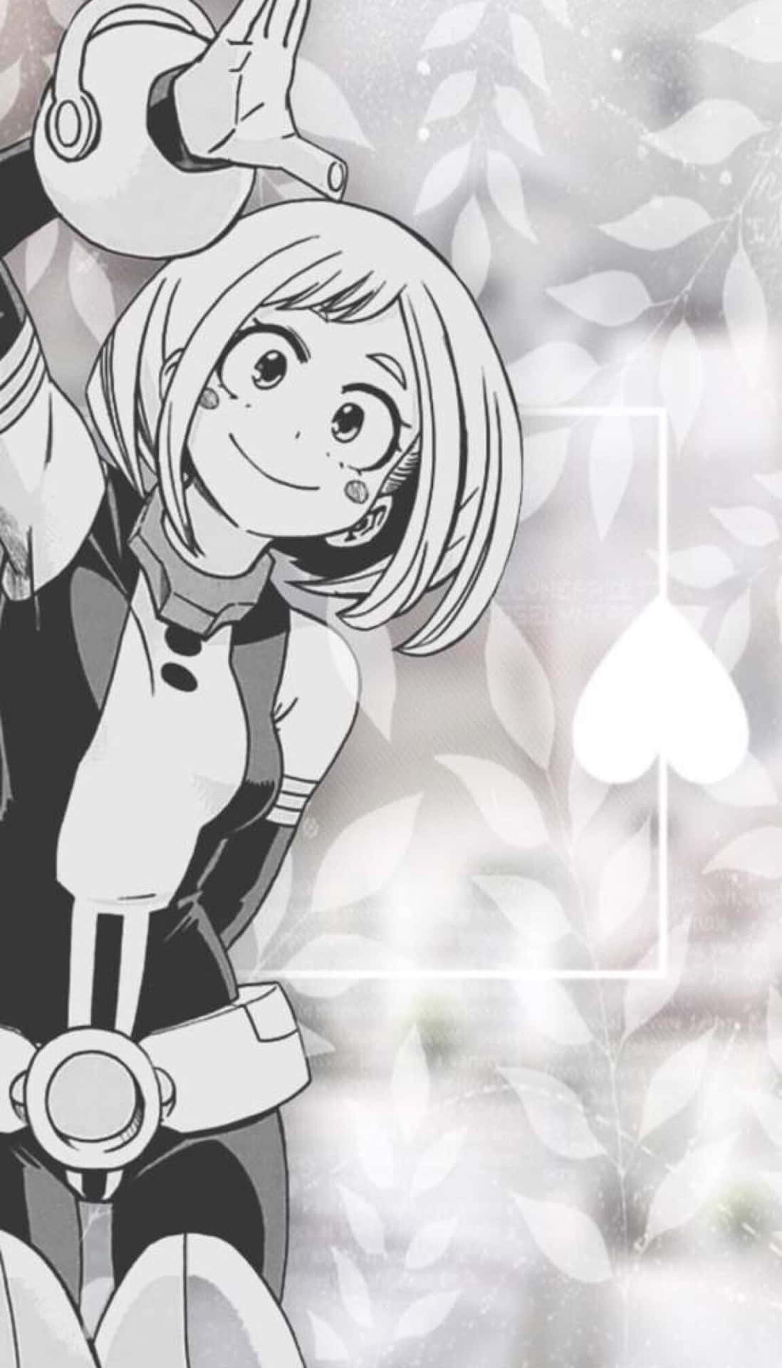 Uraraka Manga Aesthetic Background