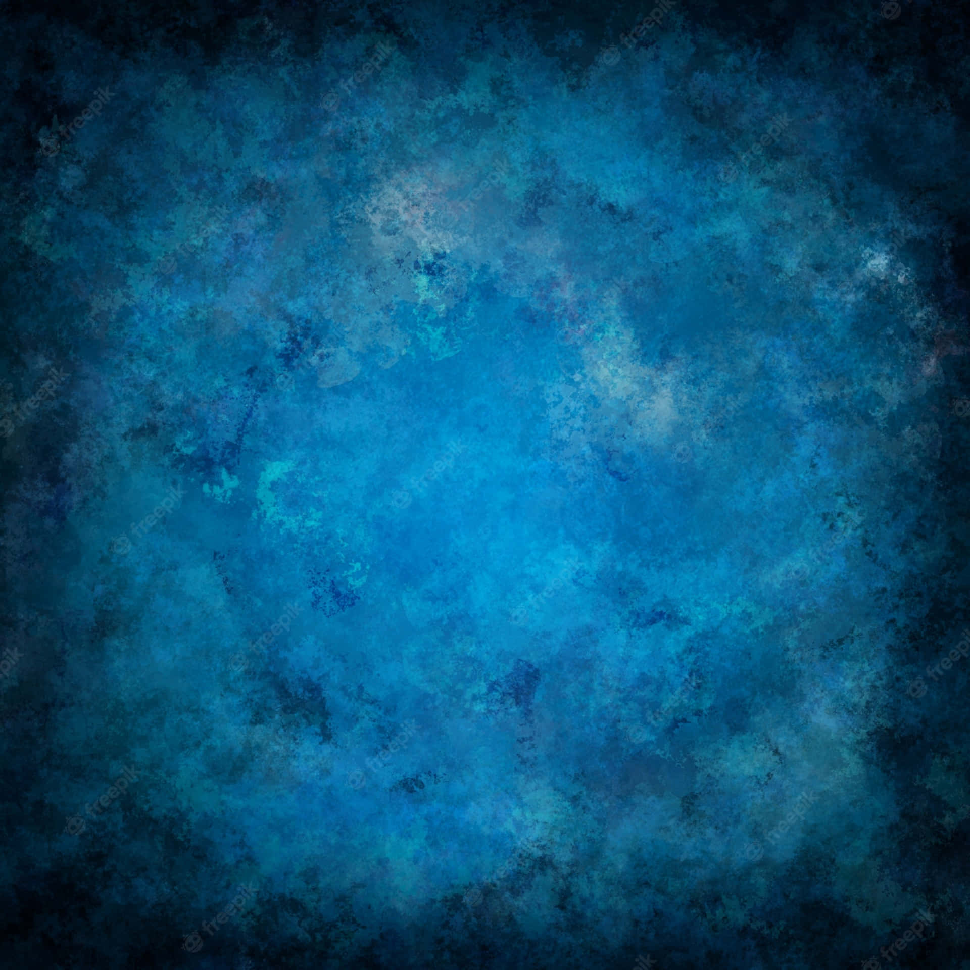 Urban Blue Grunge Wall Background