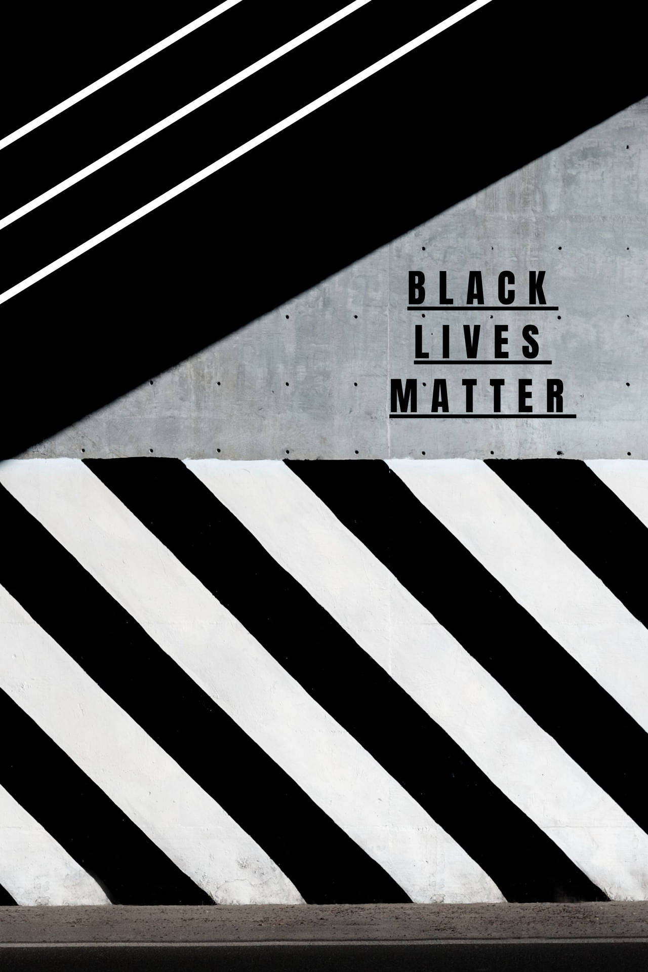 'urban Expression - Black Lives Matter Graffiti' Background