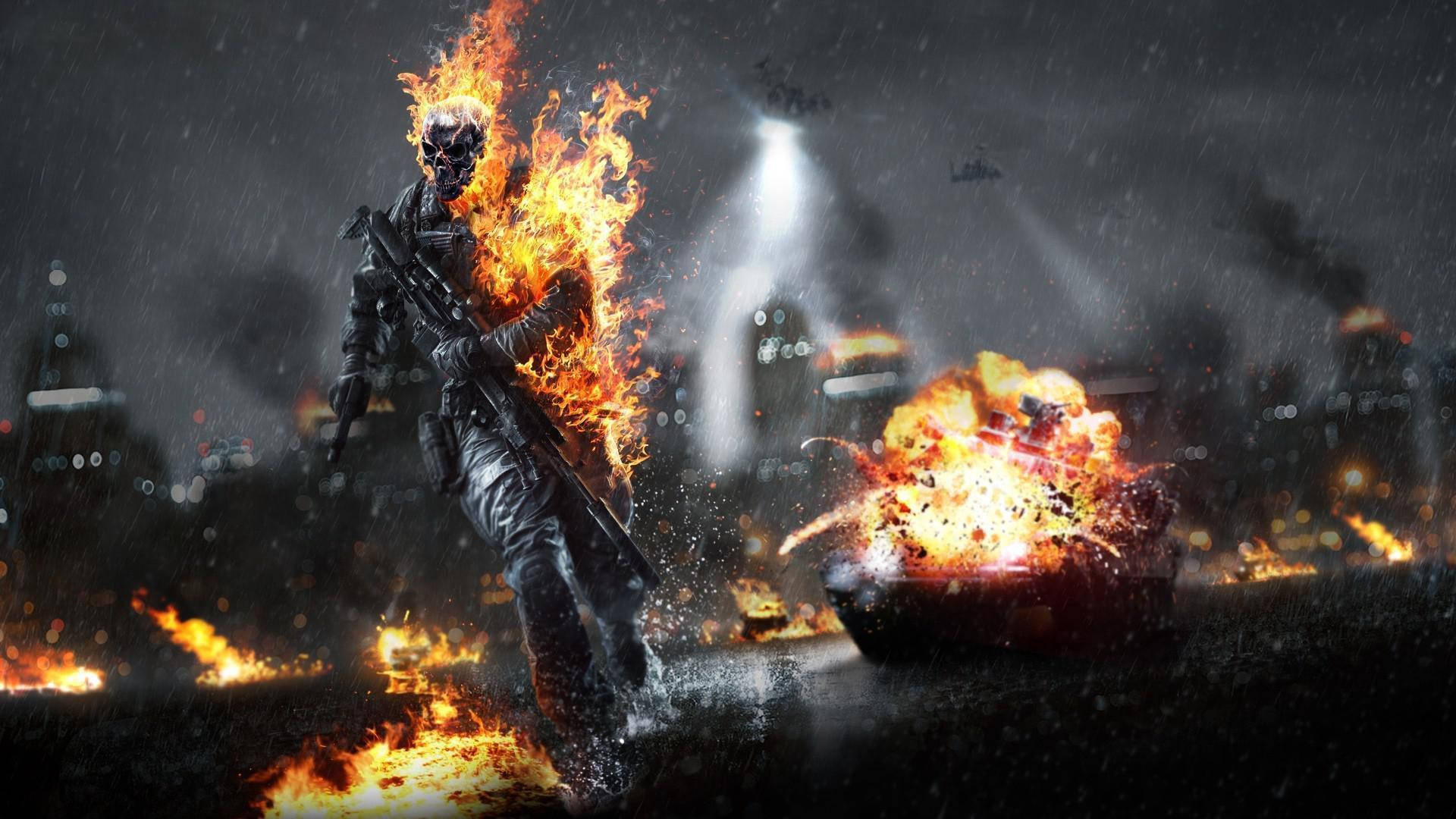 Urban Warfare In Battlefield 4 Background