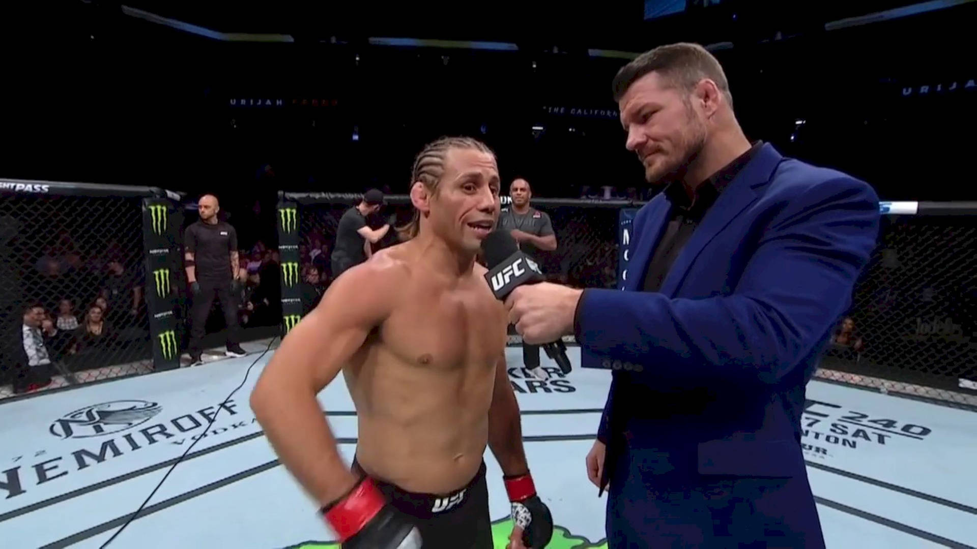 Urijah Faber - A Candid Interview Inside The Ring