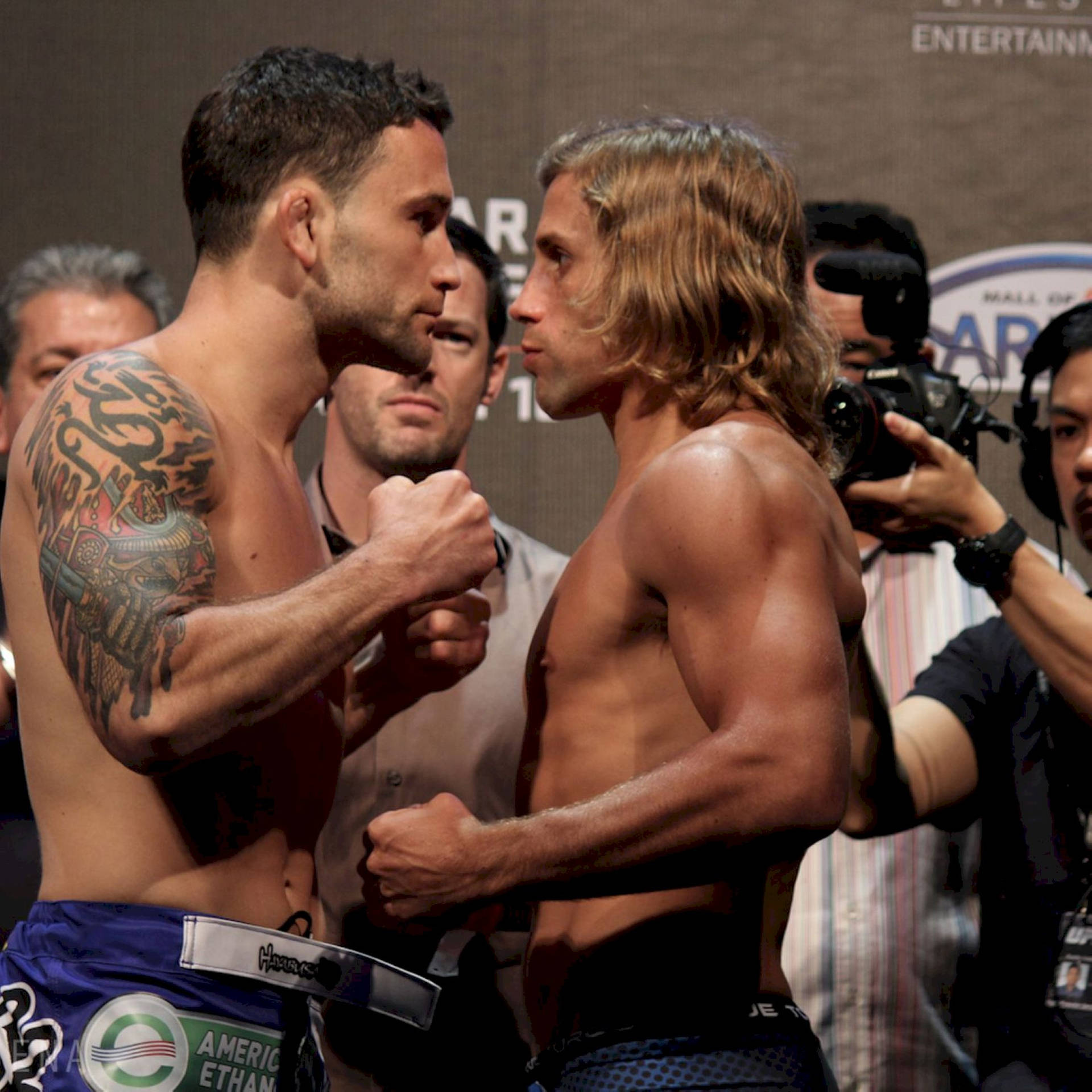 Urijah Faber And Frankie Edgar