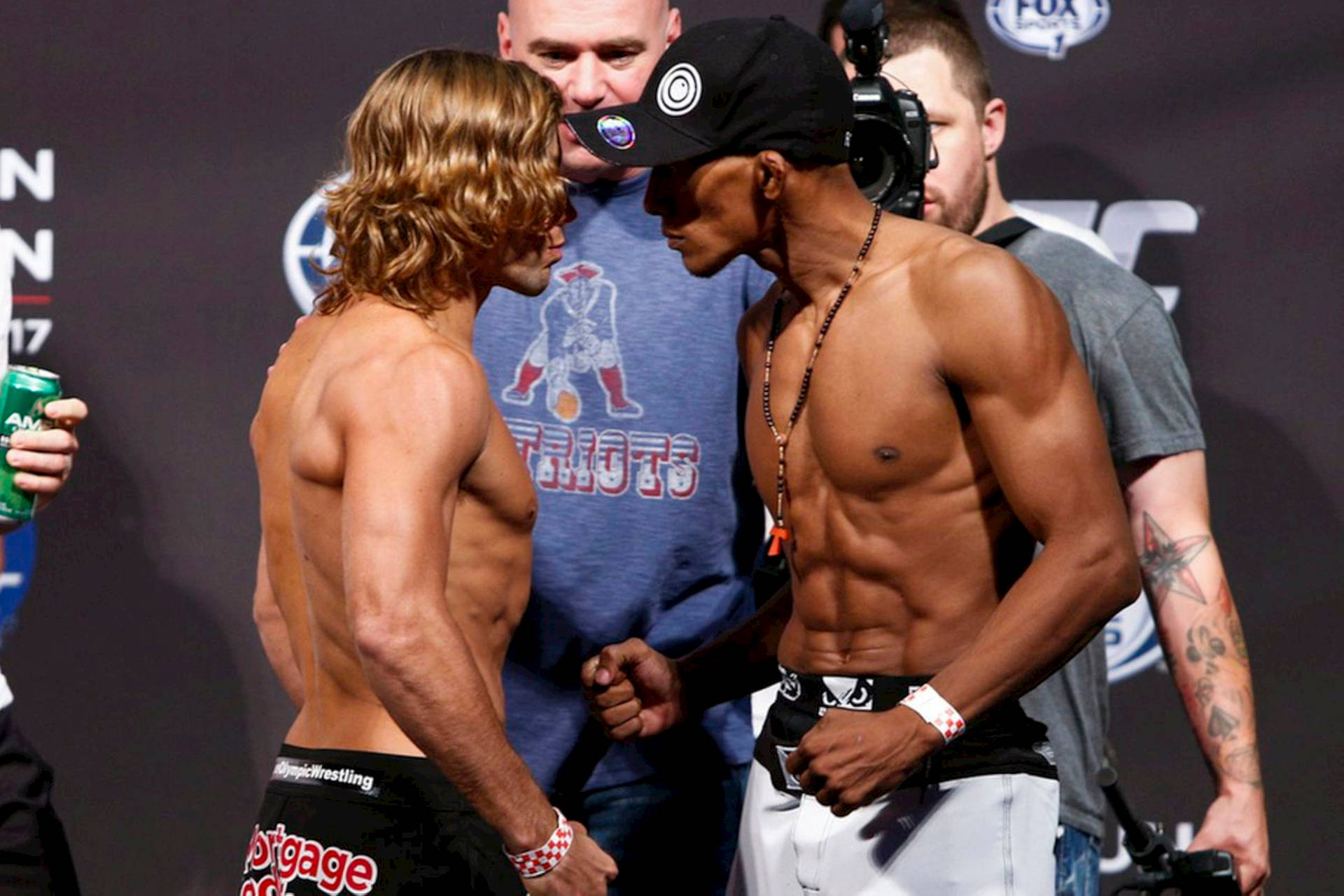 Urijah Faber And Iuri Alcantara