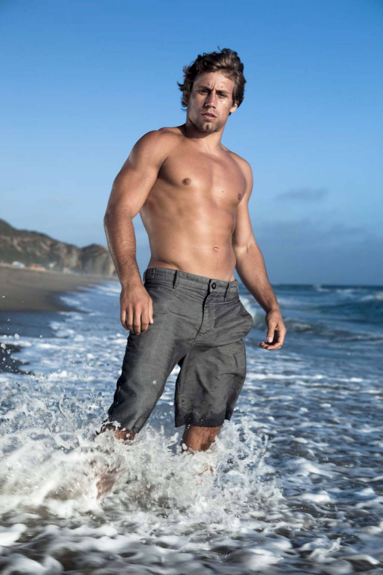 Urijah Faber At The Beach