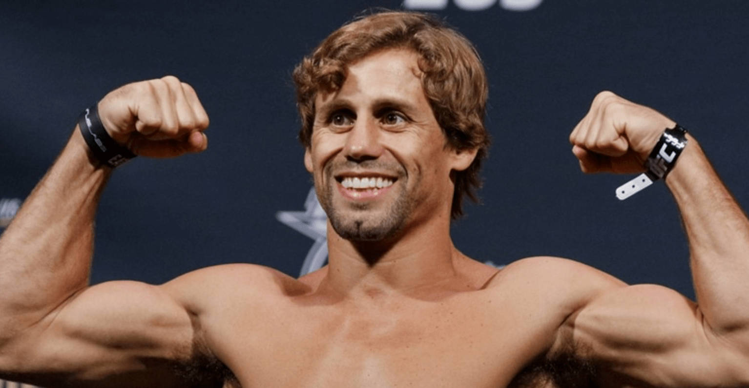 Urijah Faber Smiling And Flexing