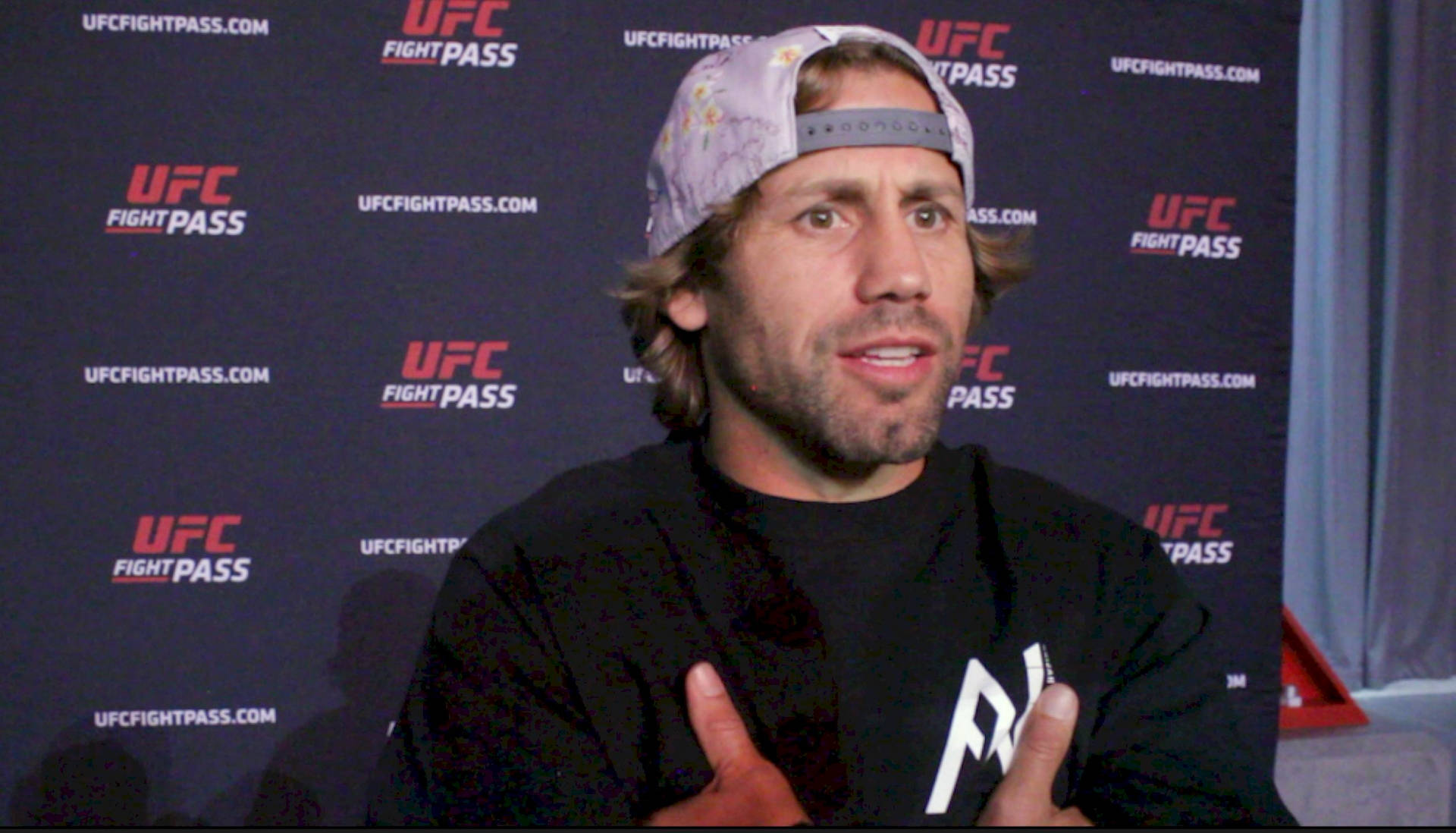 Urijah Faber Wearing Cap