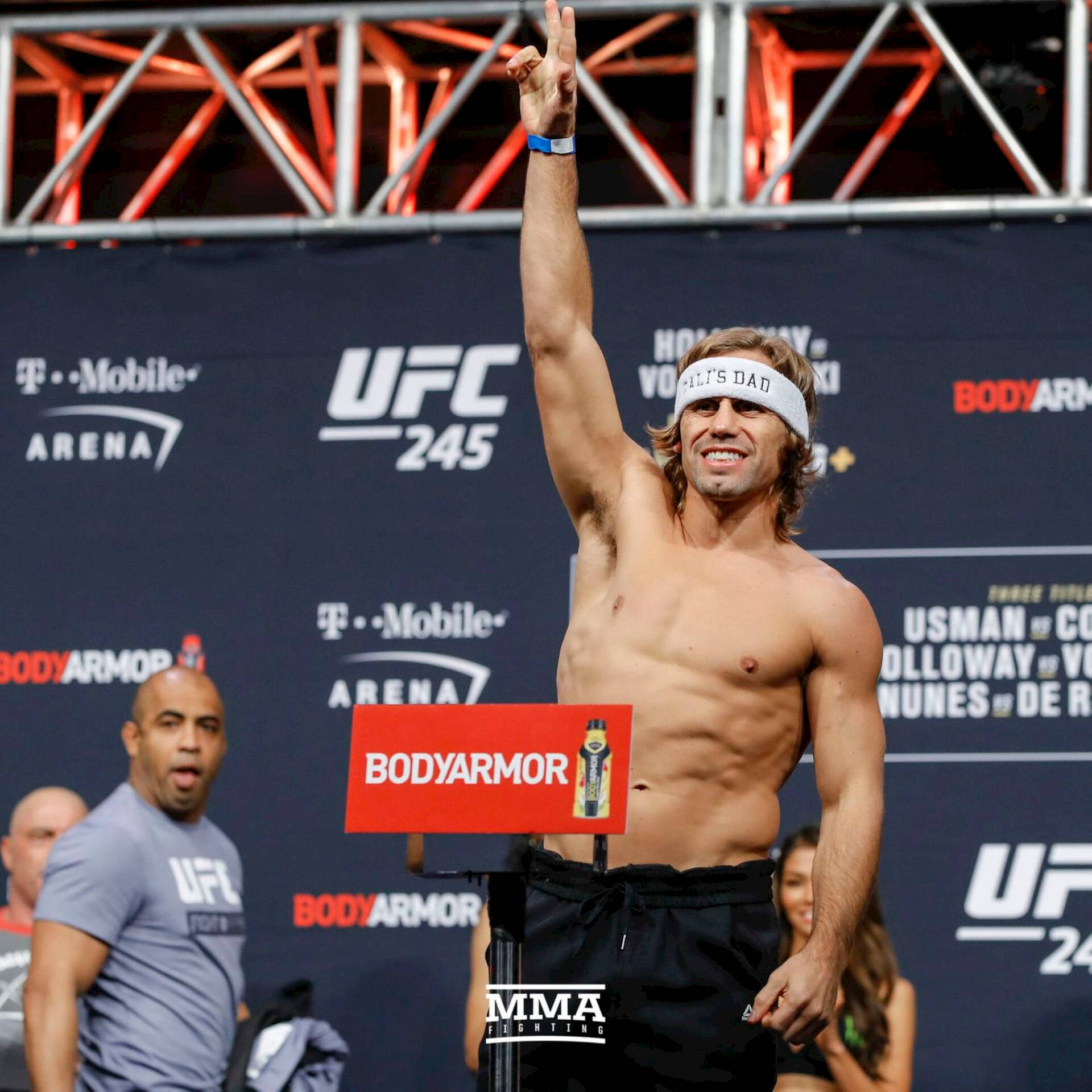 Urijah Faber Wearing White Headband