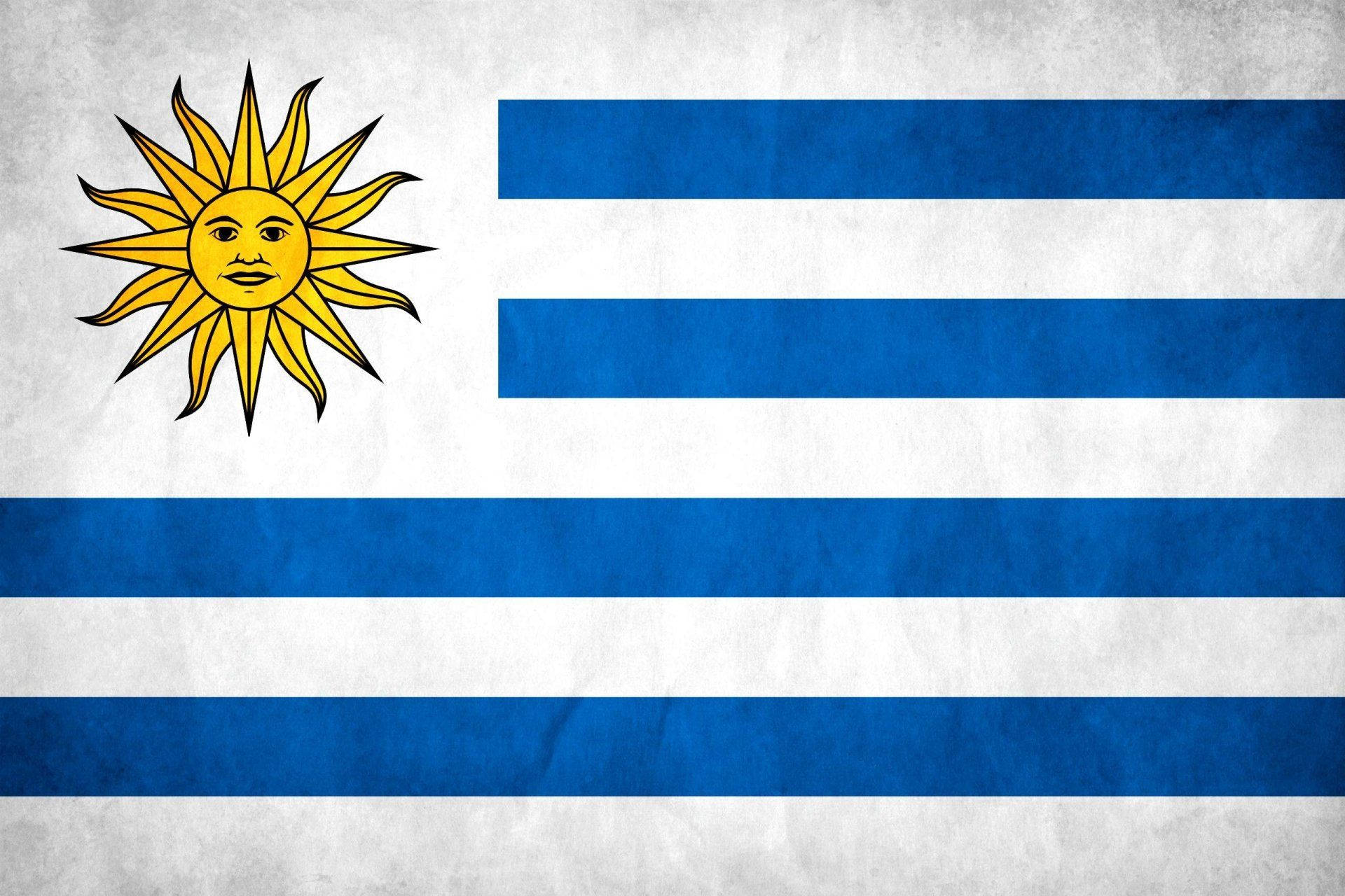 Uruguay Country Flag Background