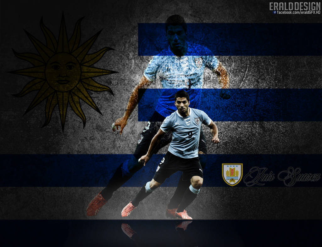 Uruguay Footballer Luis Suárez Background