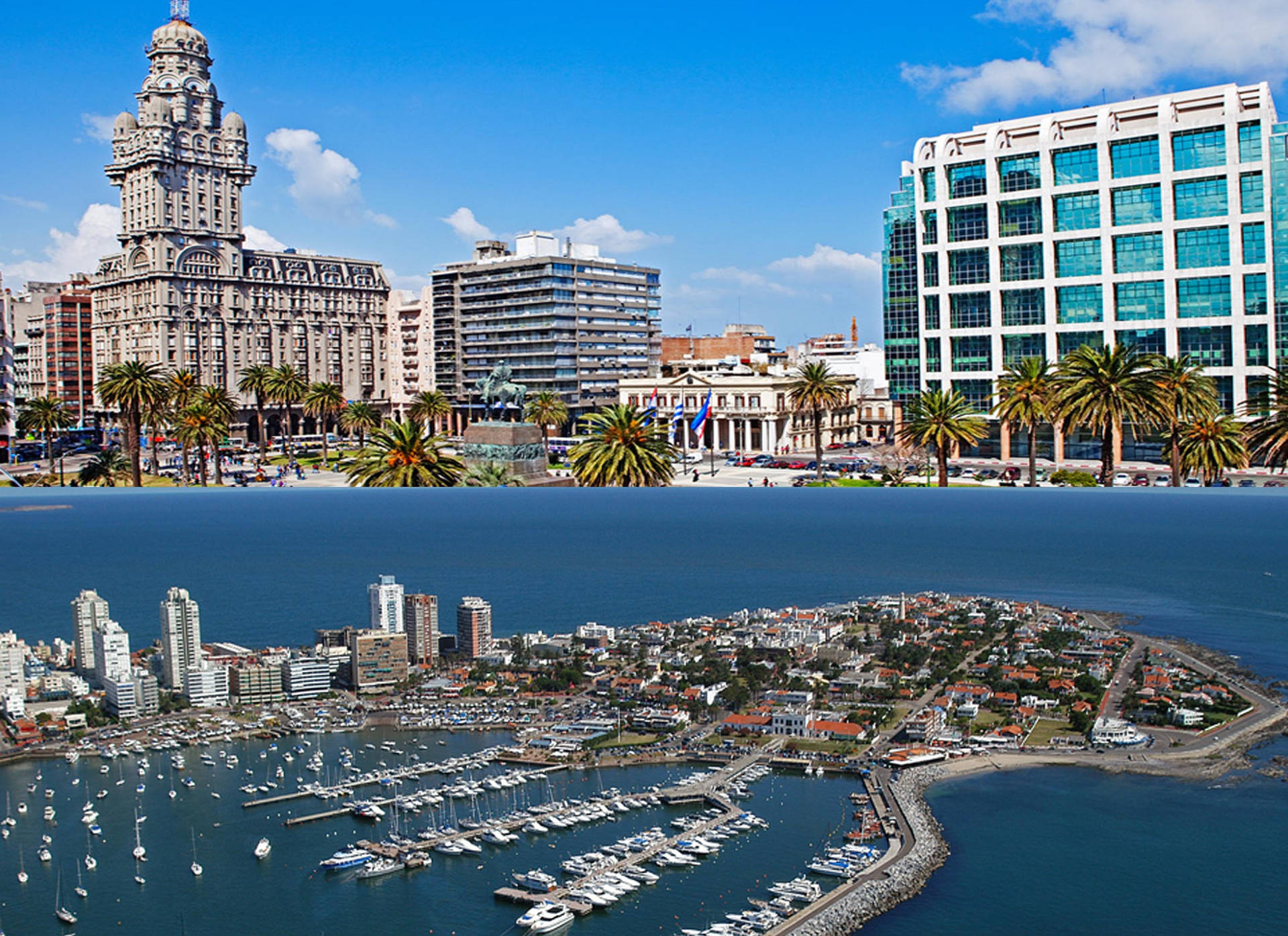 Uruguay Montevideo City Capital Background