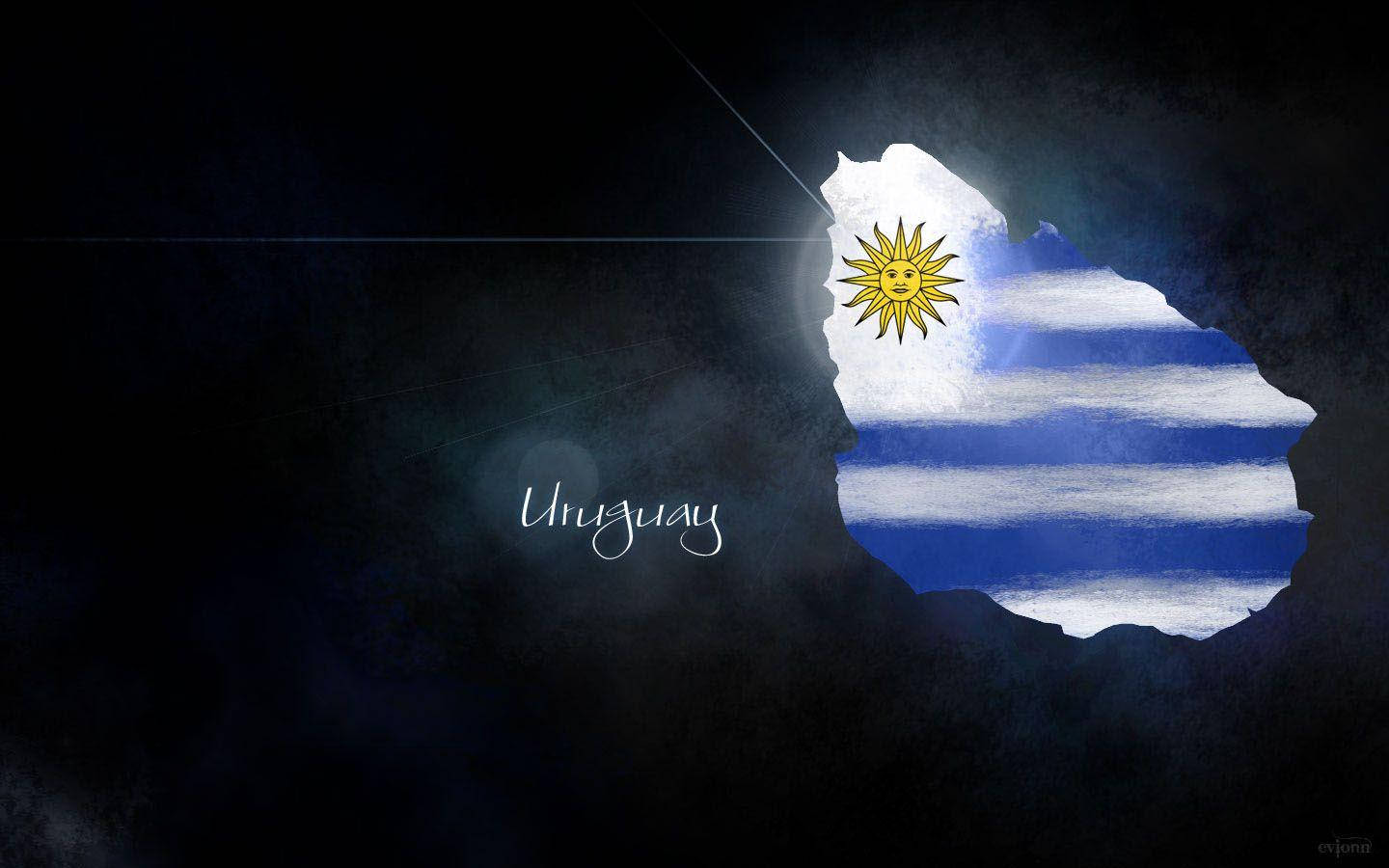 Uruguay National Football Team Art Background