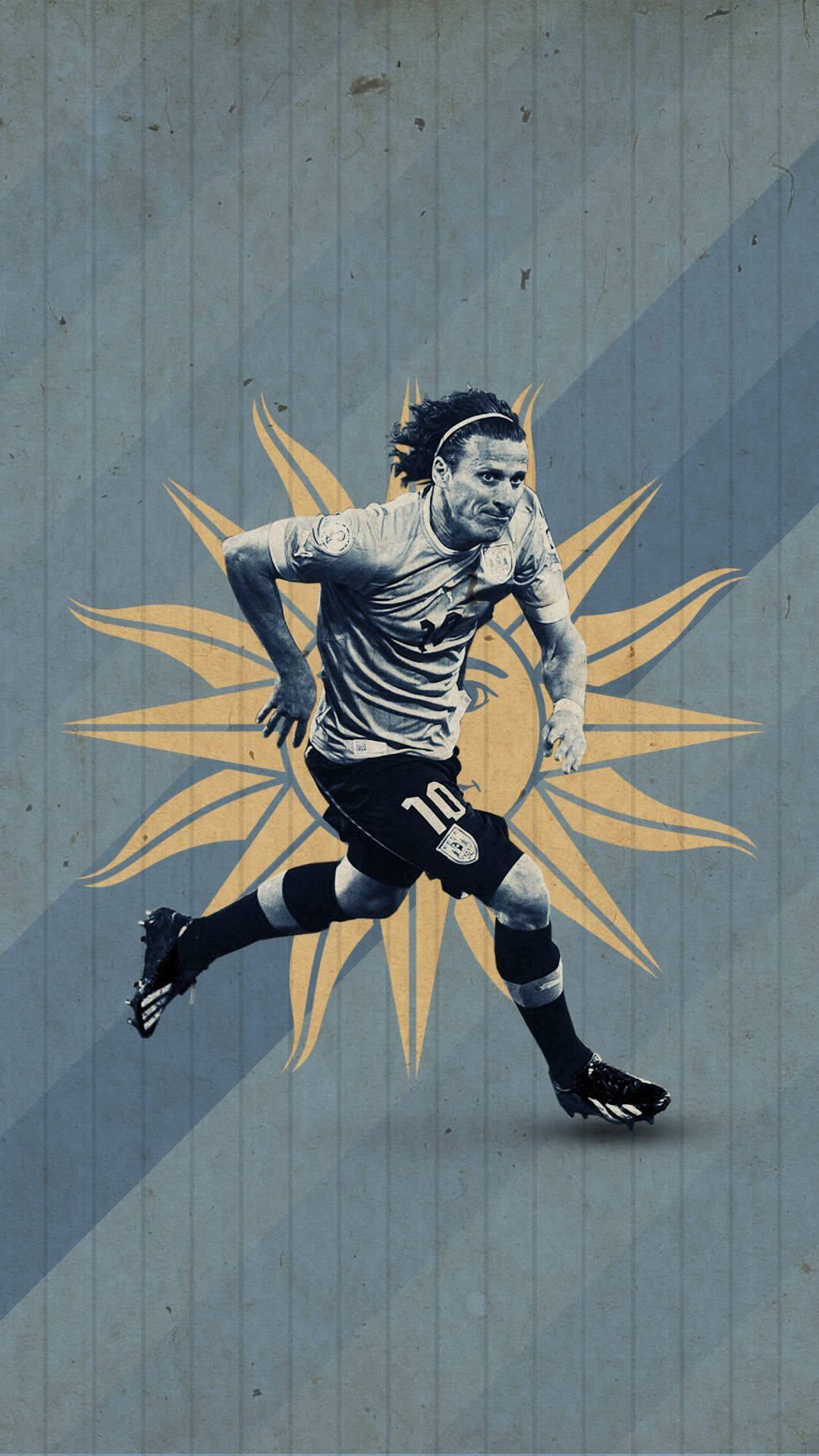 Uruguay National Football Team Diego Forlan Background