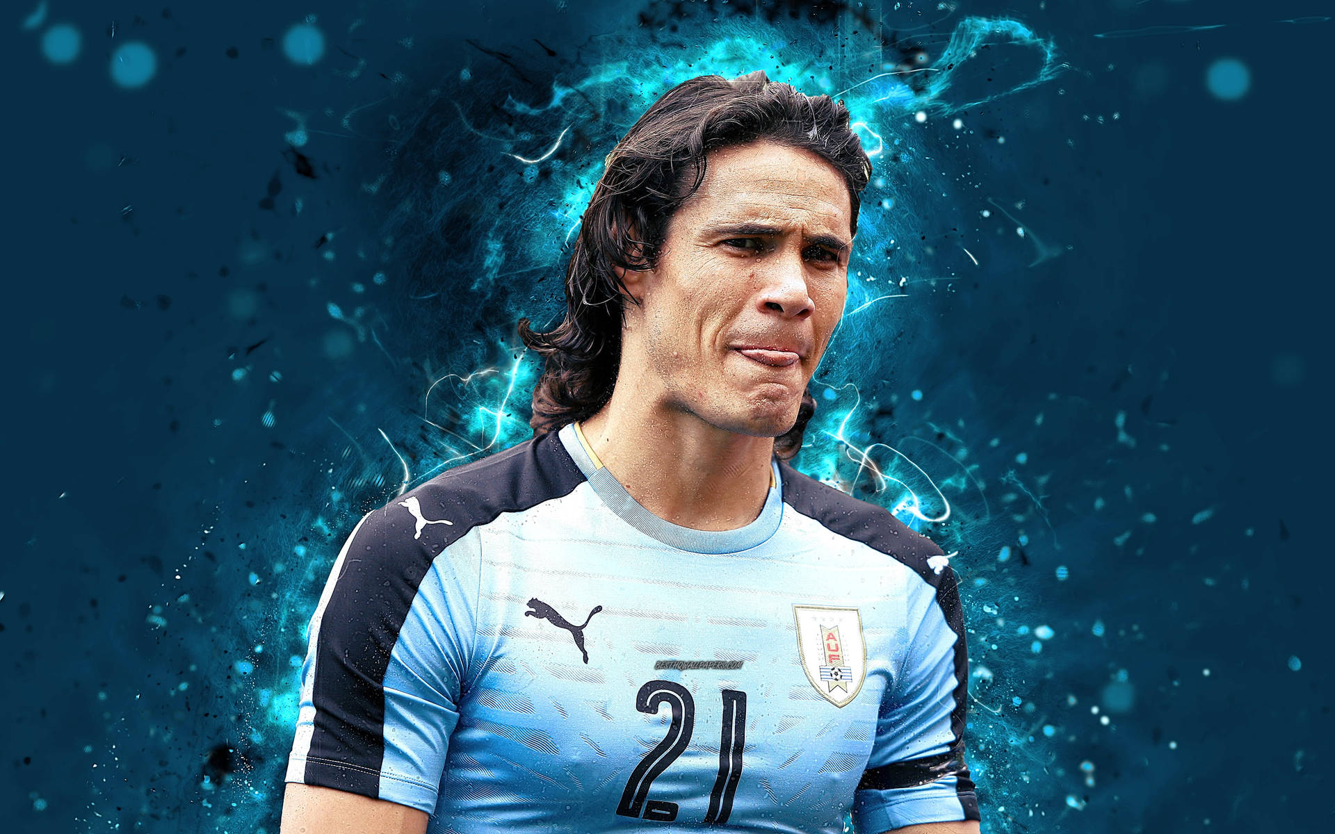 Uruguay National Football Team Edinson Cavani Background