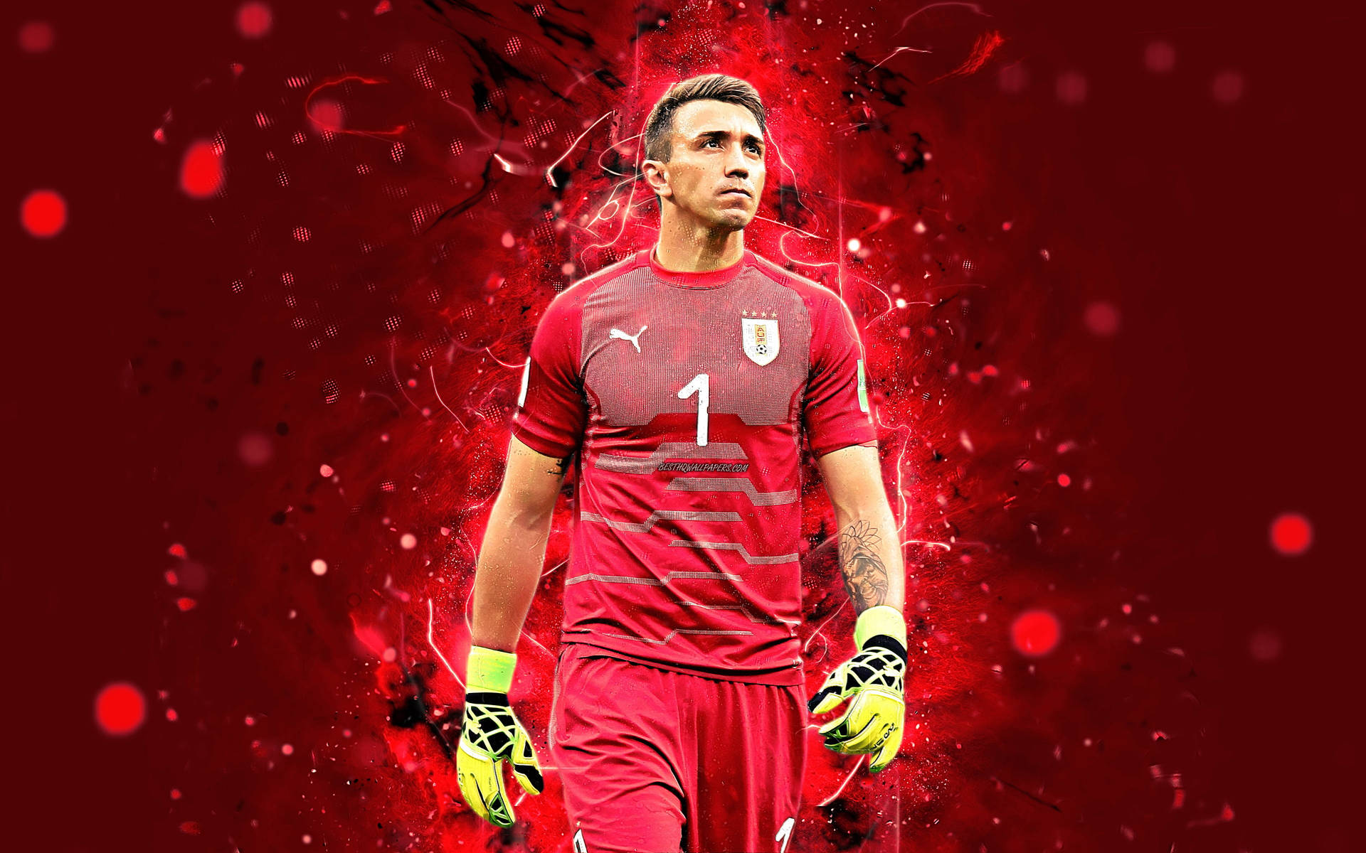 Uruguay National Football Team Fernando Muslera Background