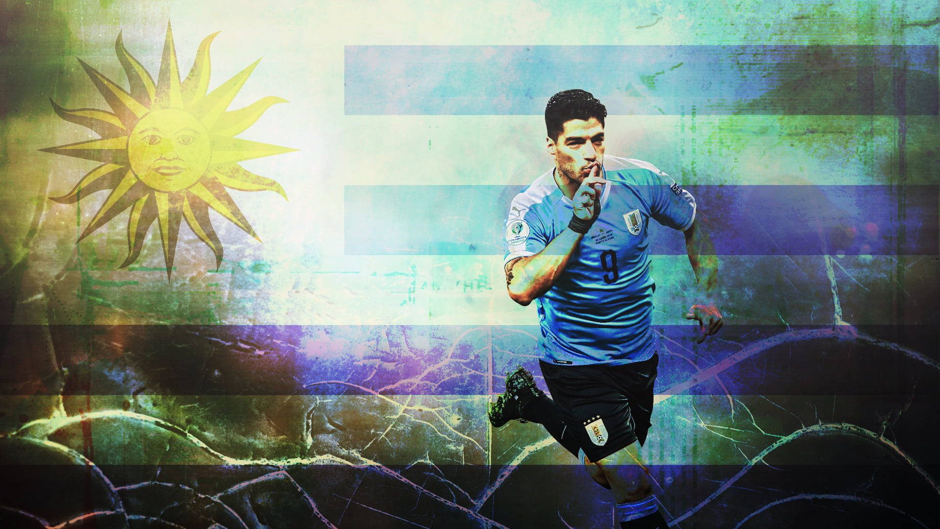 Uruguay National Football Team Luis Suarez Background