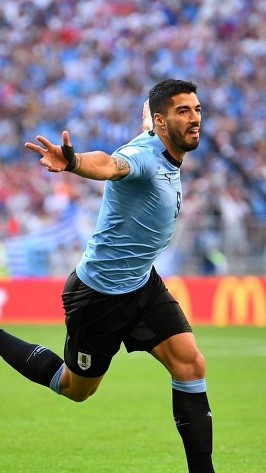 Uruguay Superstar Player Luis Suárez Background