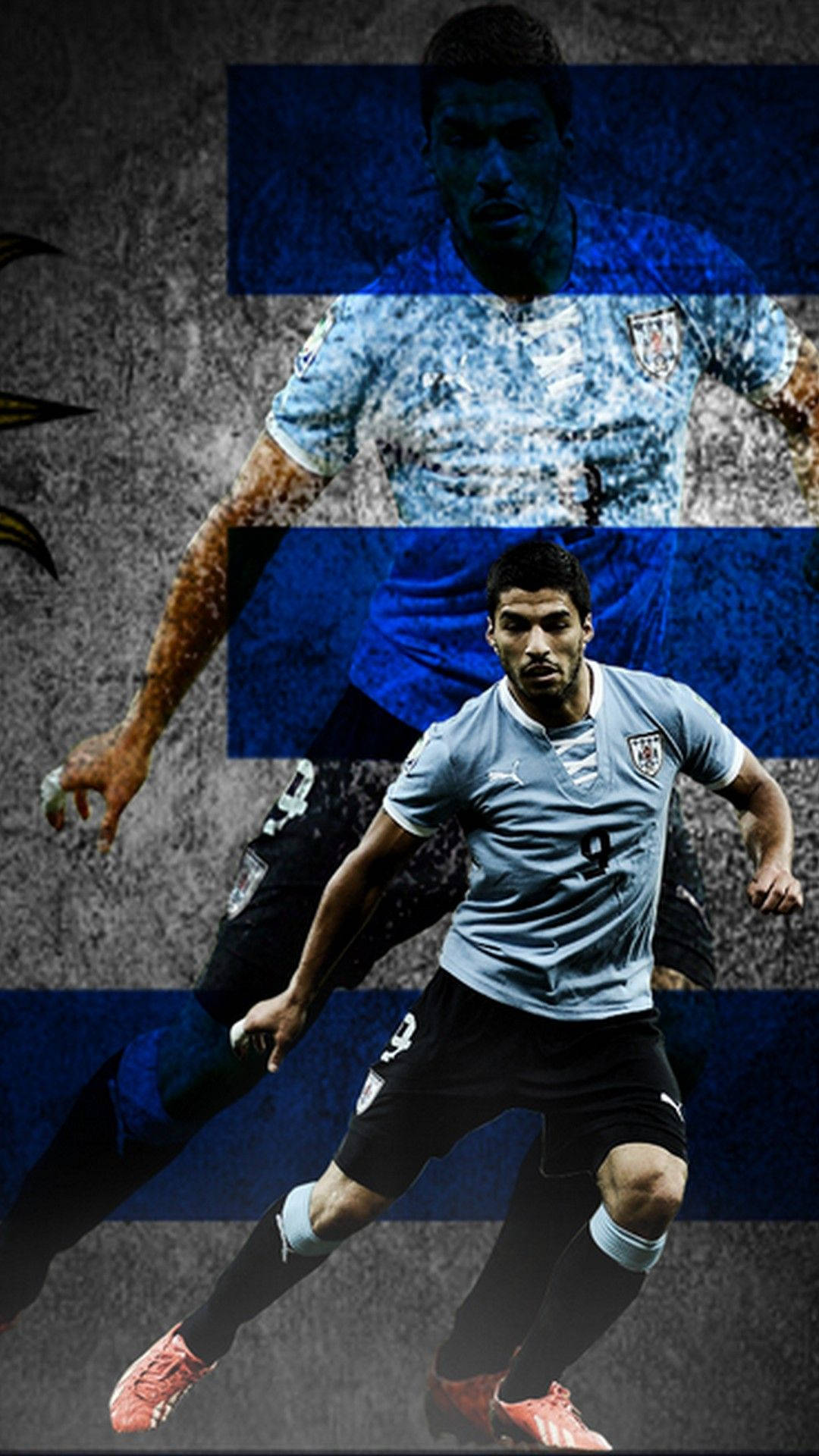 Uruguay Team Captain Luis Suárez Background