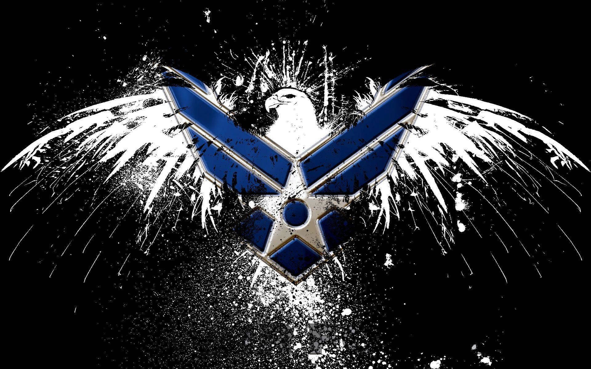 Us Air Force Eagle Logo Background