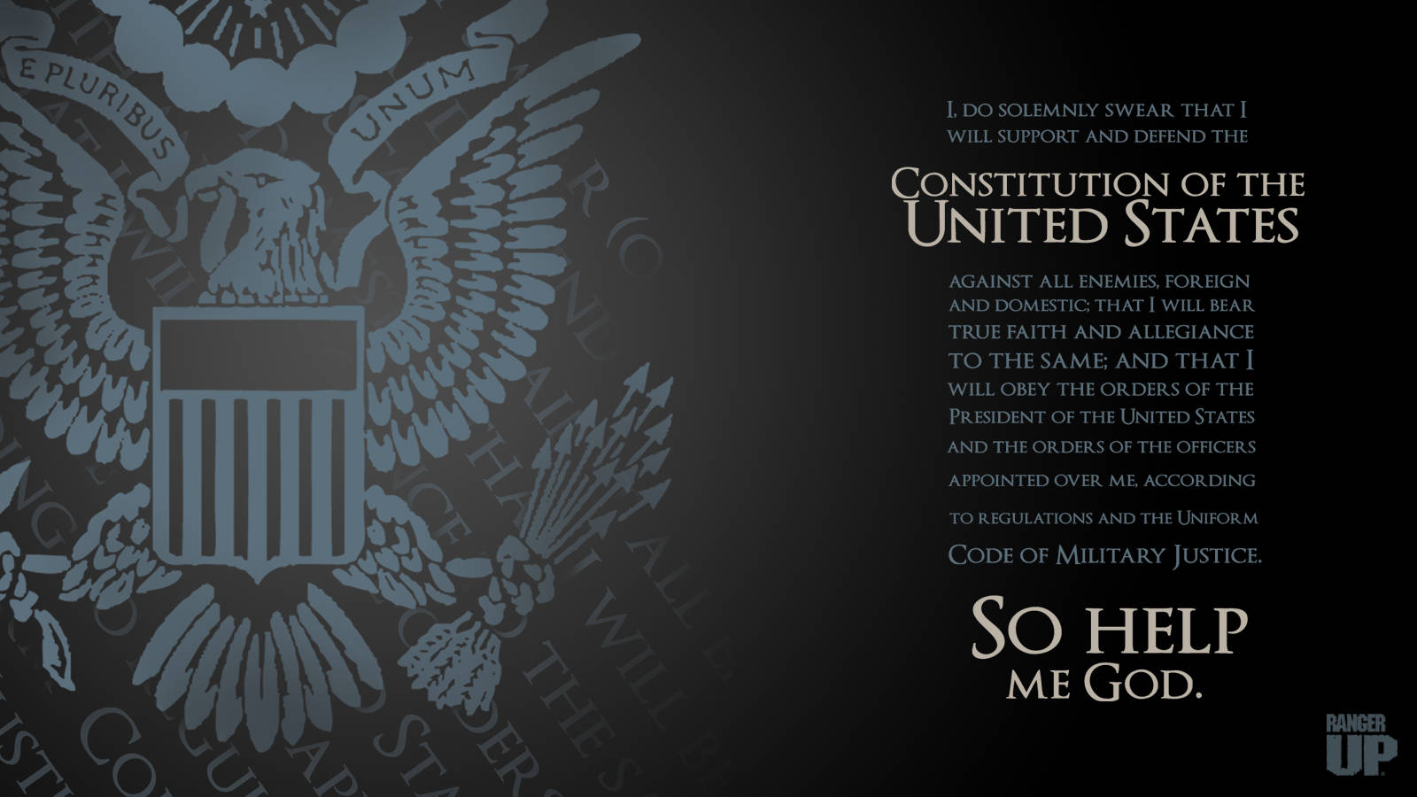 Us Army Constitution Of United States Background