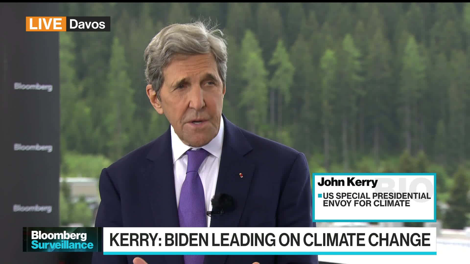 Us Climate Envoy John Kerry In Discussion