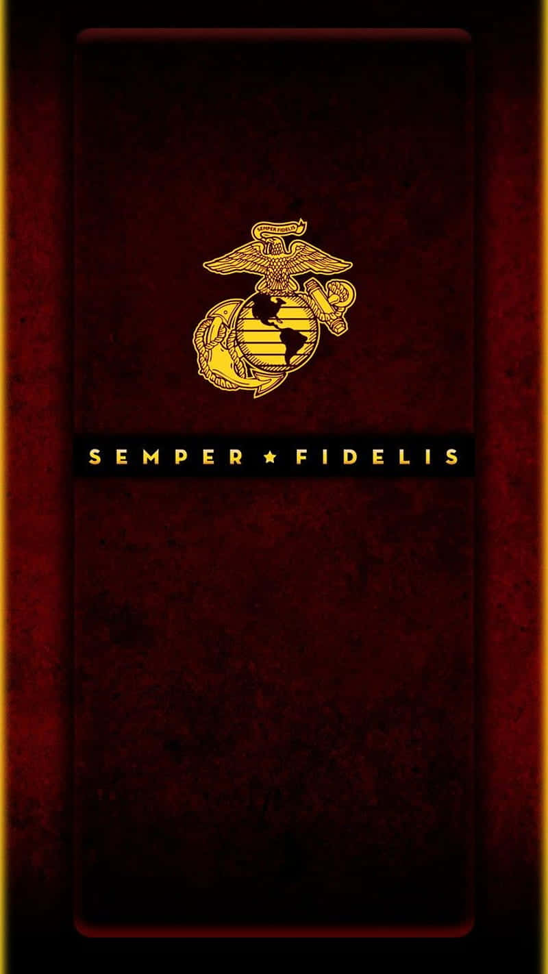 Us Marine Corps: Always Ready Background