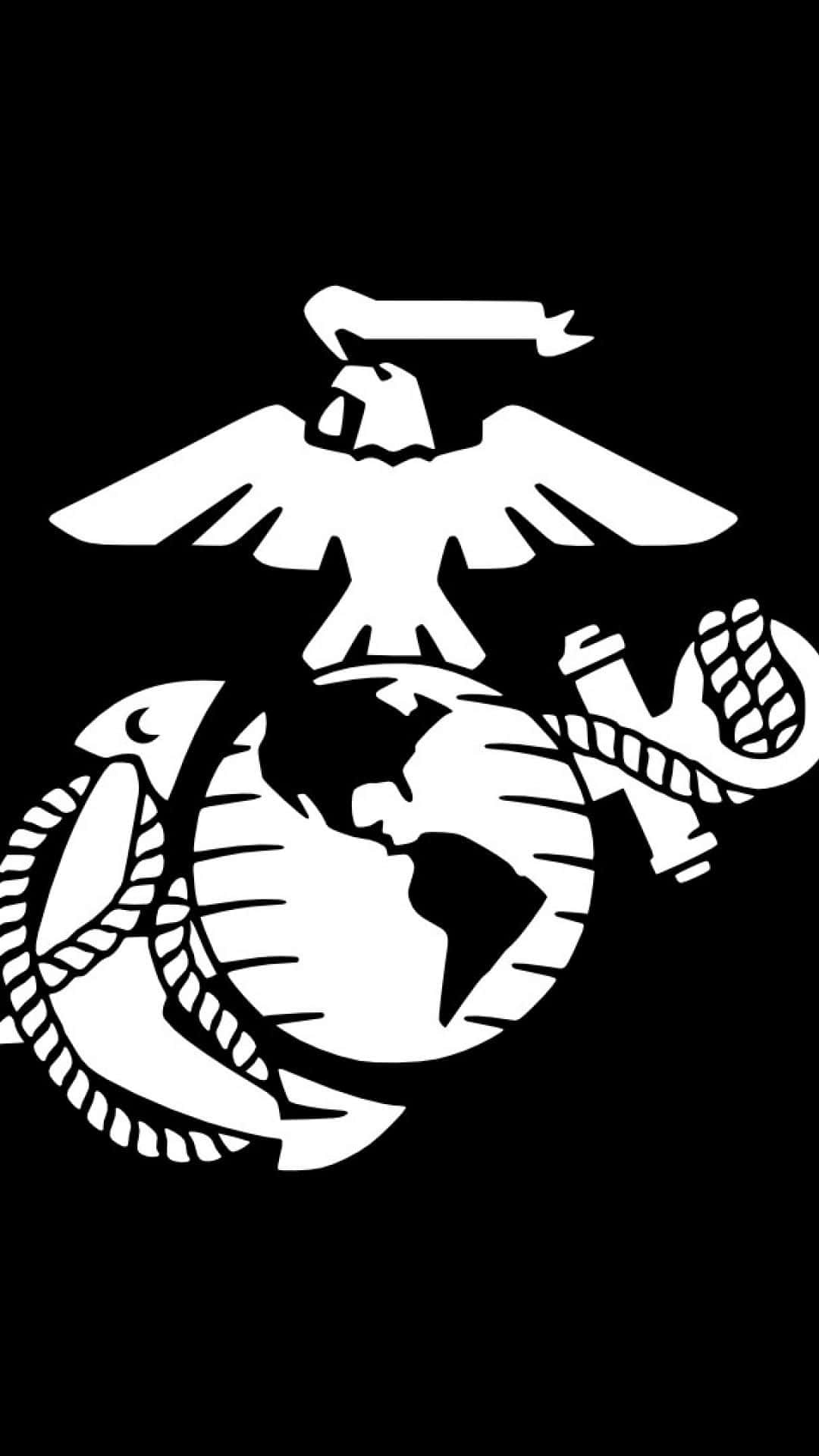 Us Marine Corps Emblem Decal Background