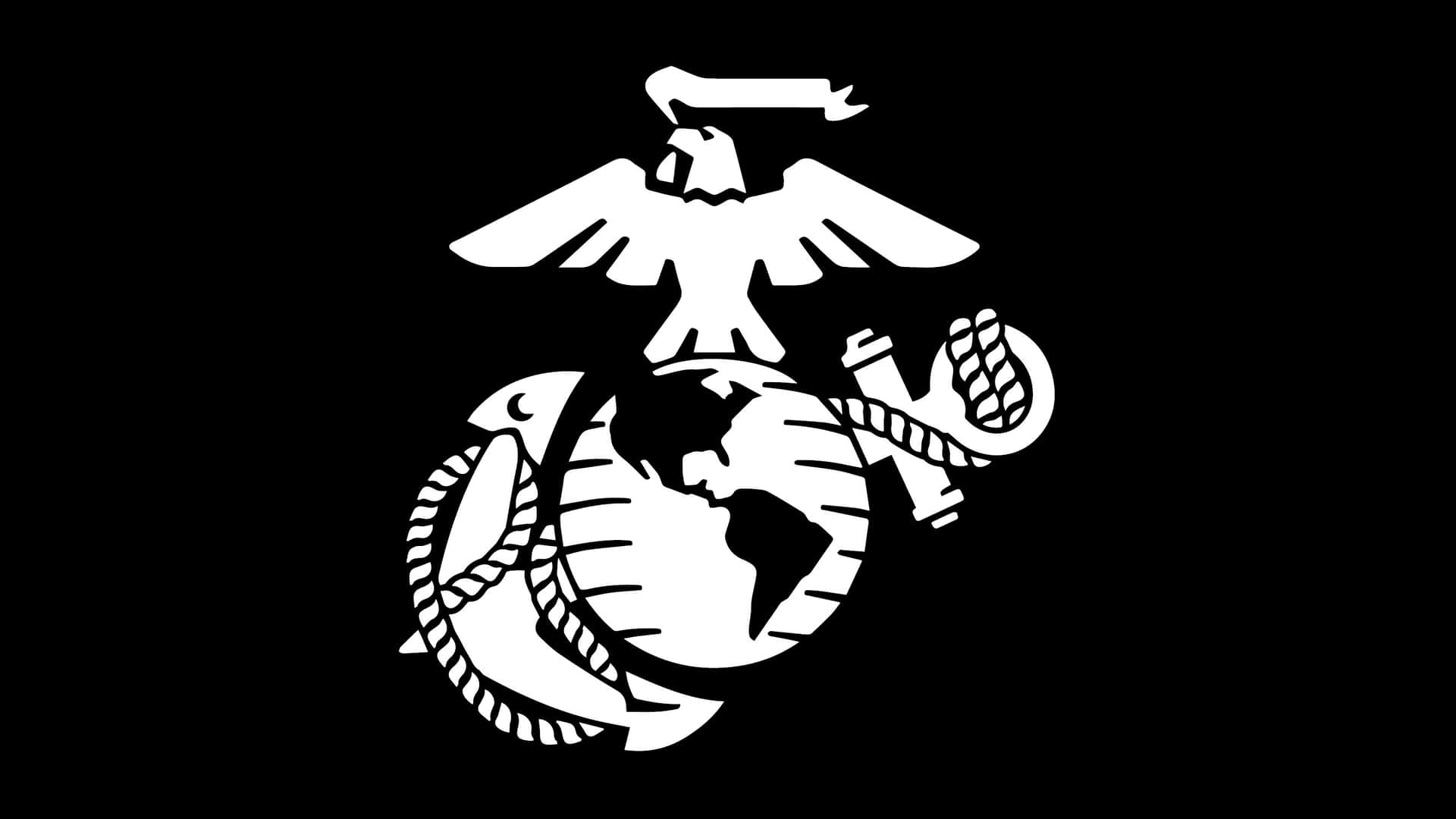 Us Marine Corps Emblem Decal Background