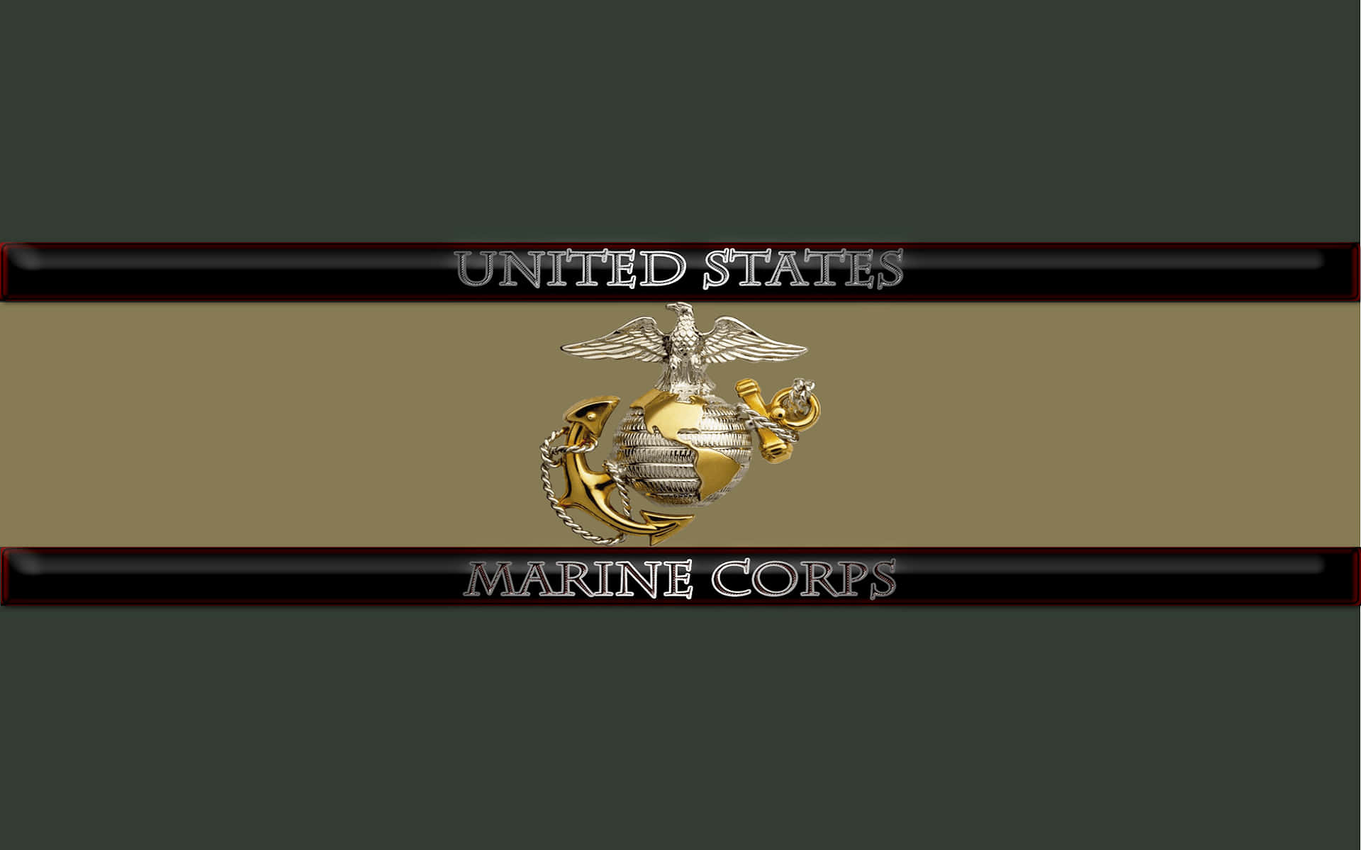 Us Marine Corps Emblem Wallpaper Background