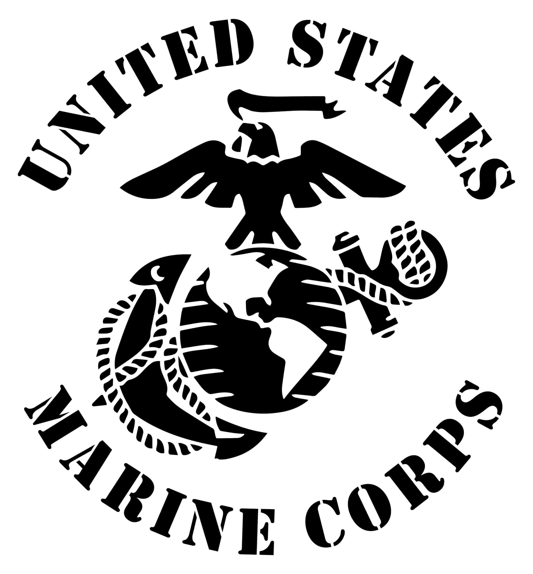 Us Marine Corps Logo Background