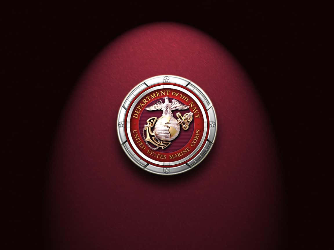 Us Marines Corps Red Aesthetic Background