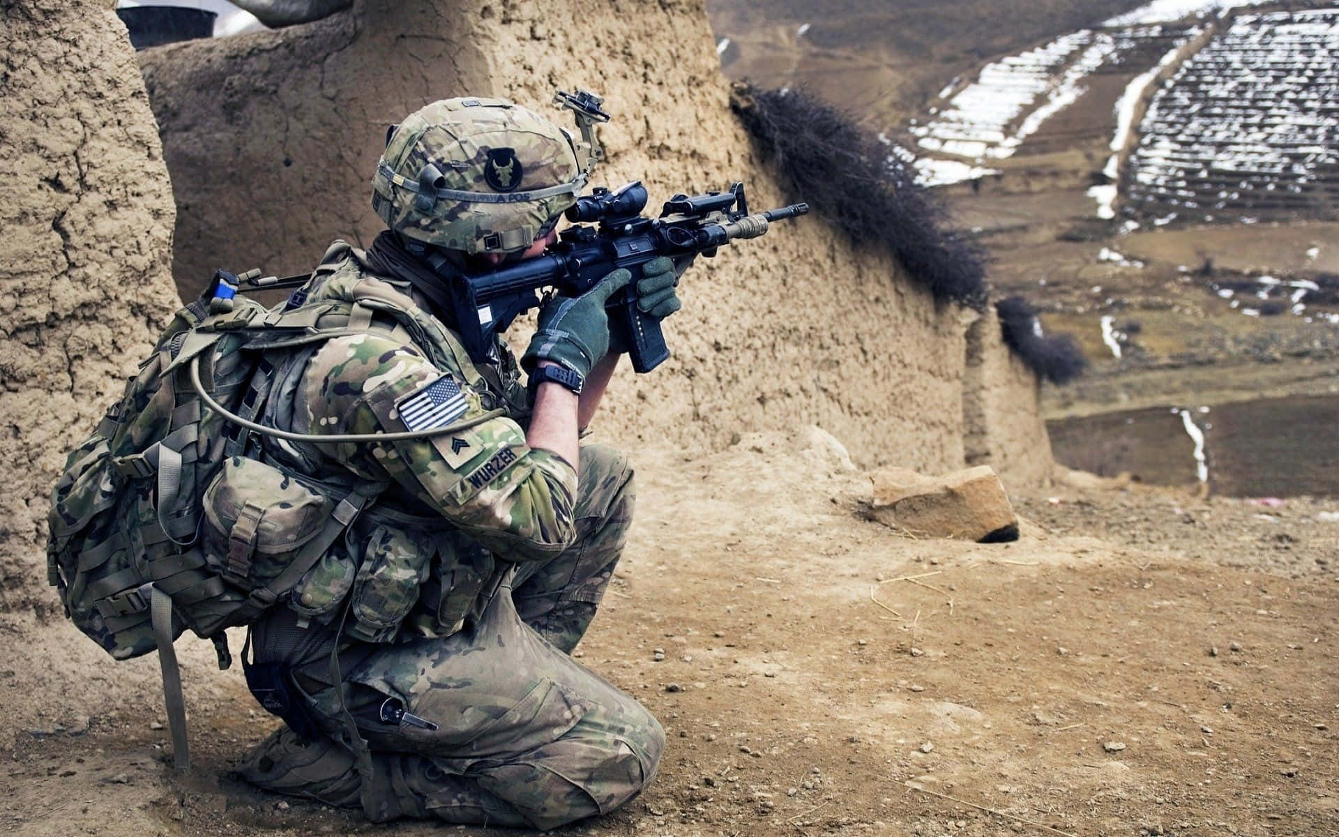 Us Military Power Background