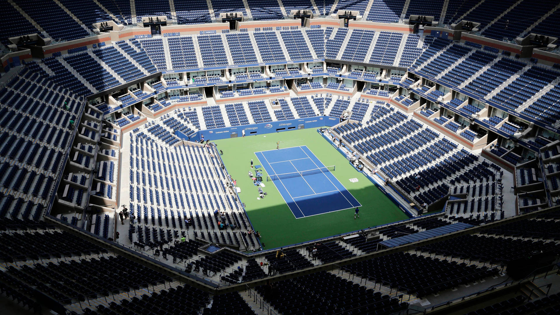 Us Open Tennis Stadium Background