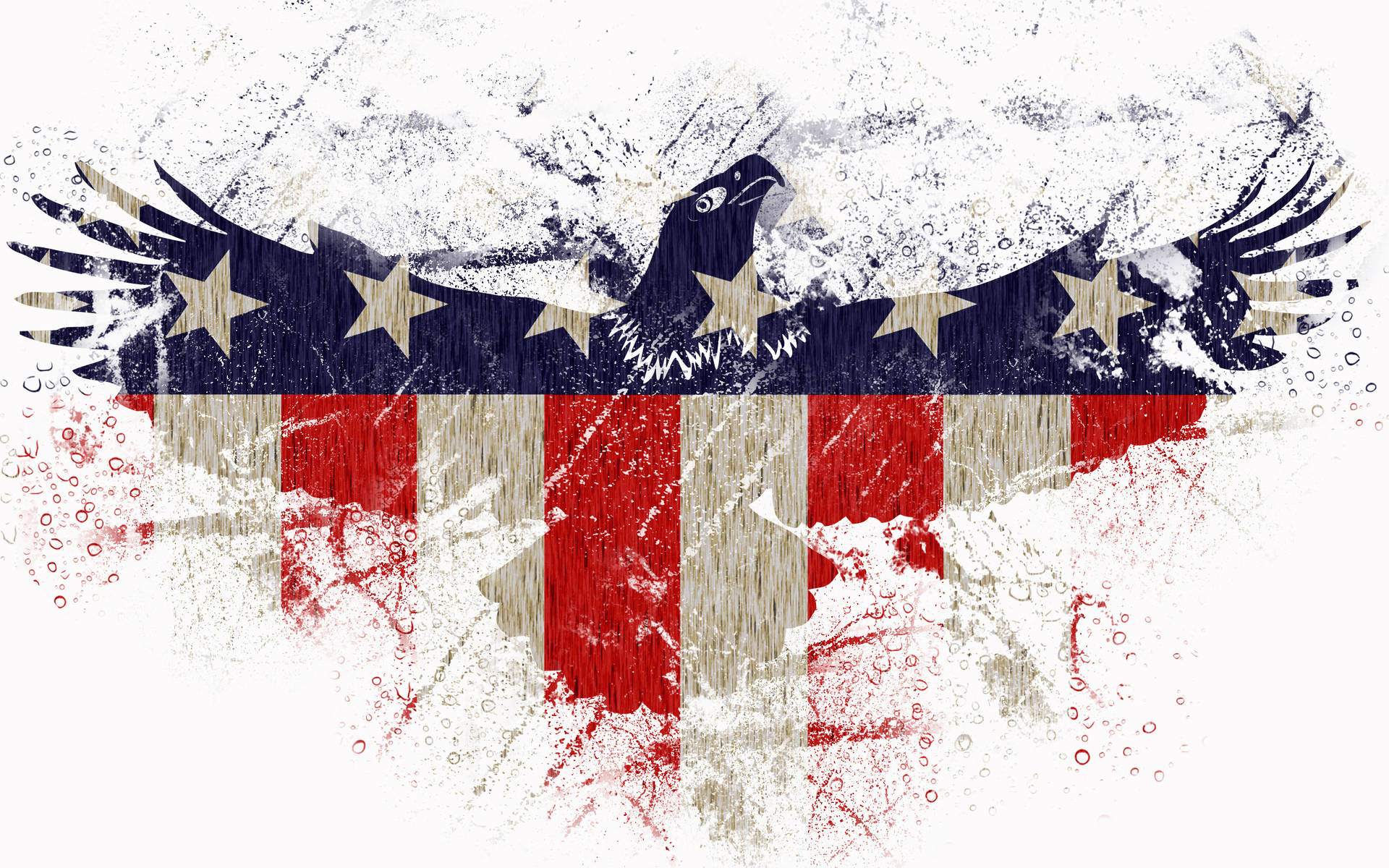 Usa American Eagle Flag Background