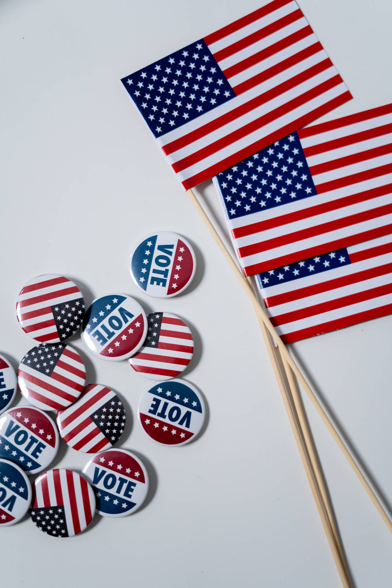 Usa Flags And Pins