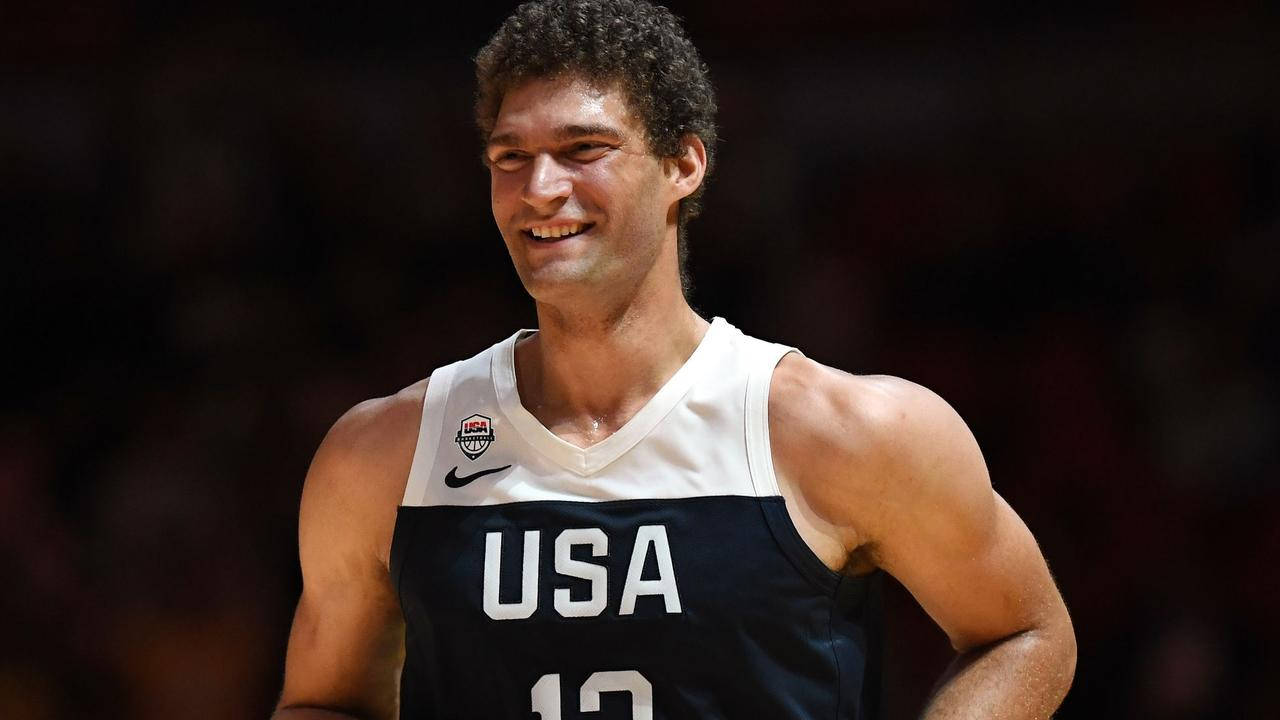 Usa Team Brook Lopez Background