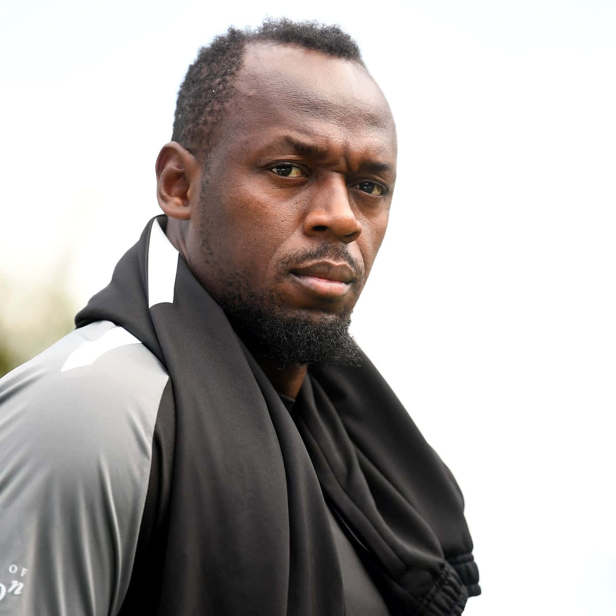 Usain Bolt Making A Serious Face