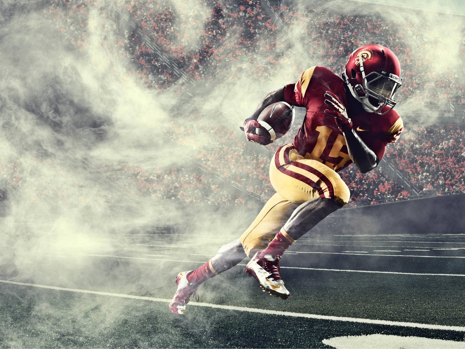 Usc Football Tornado Edit Background