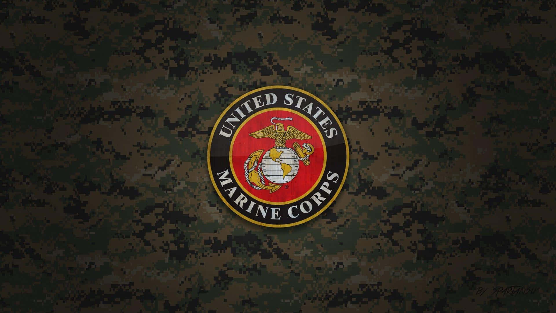 Usmc Logo Background