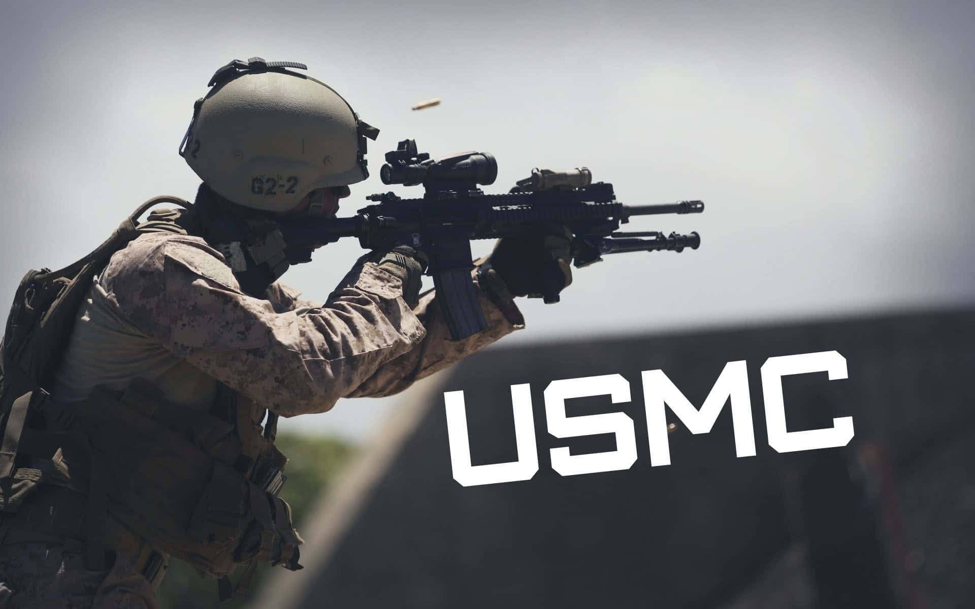 Usmc - Screenshot - A Soldier In Uniform Background