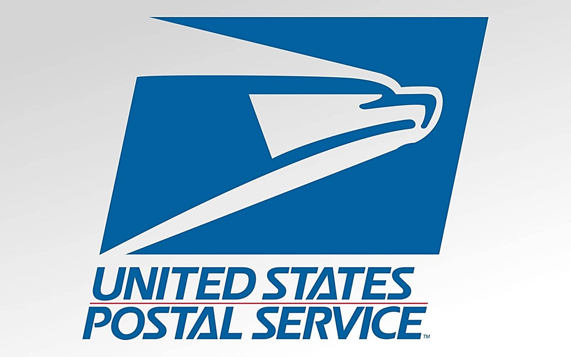 Usps Light Blue Background