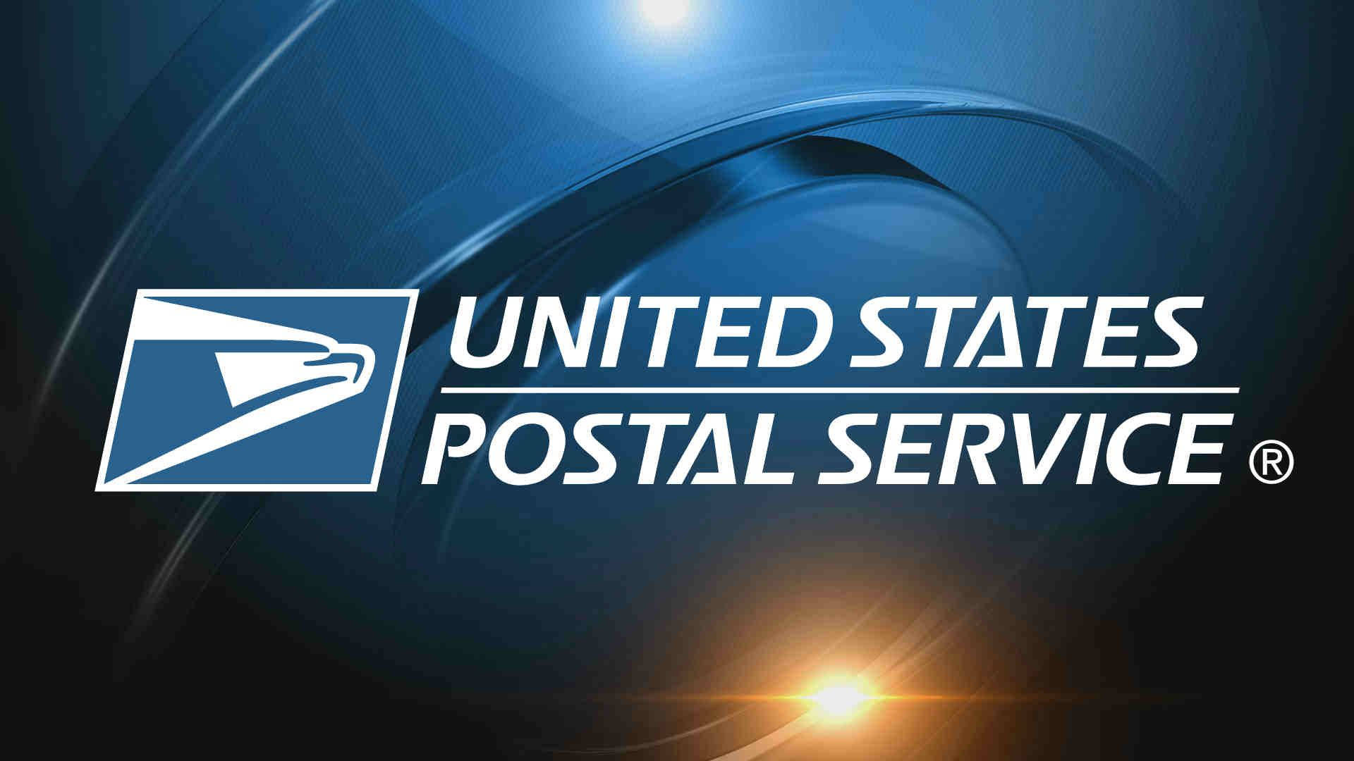 Usps News Update On A Digital Screen Background