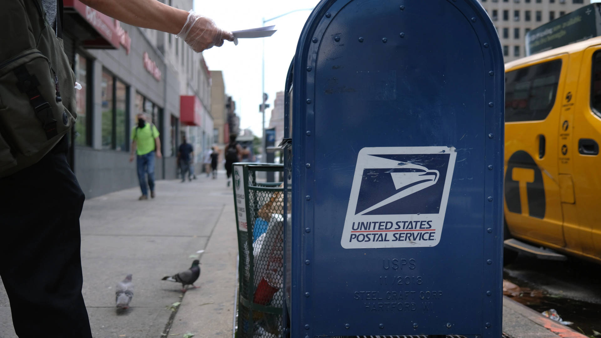 Usps Old Mailbox Background