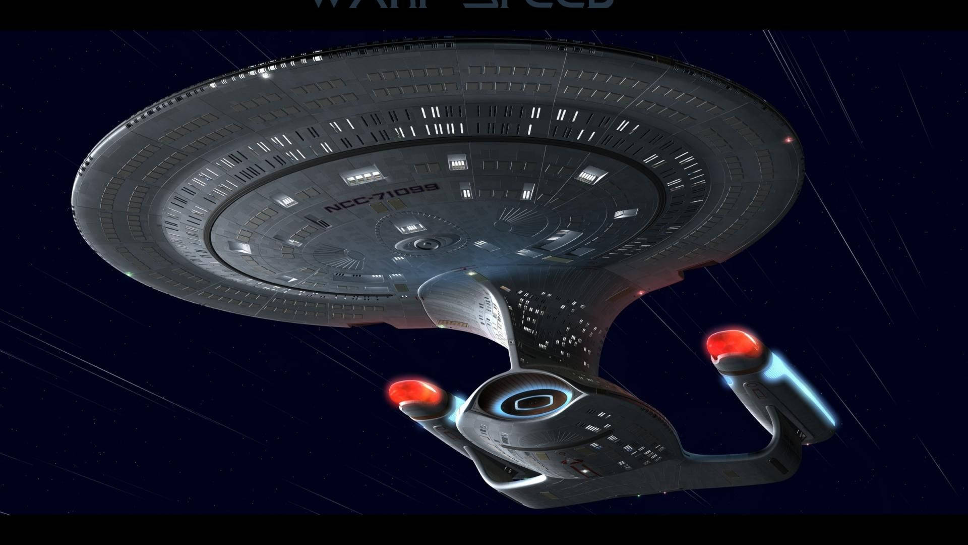 Uss Enterprise D Star Trek Saga Background