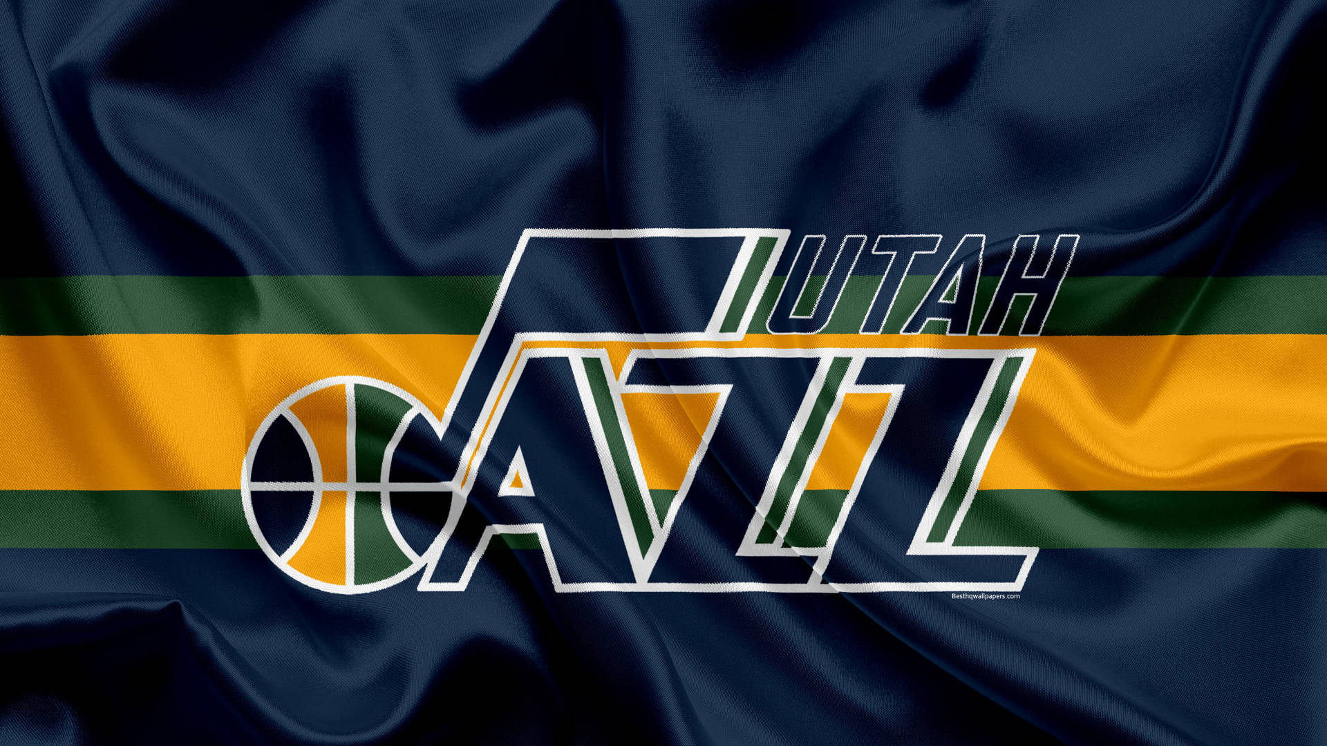 Utah Jazz Flag Background