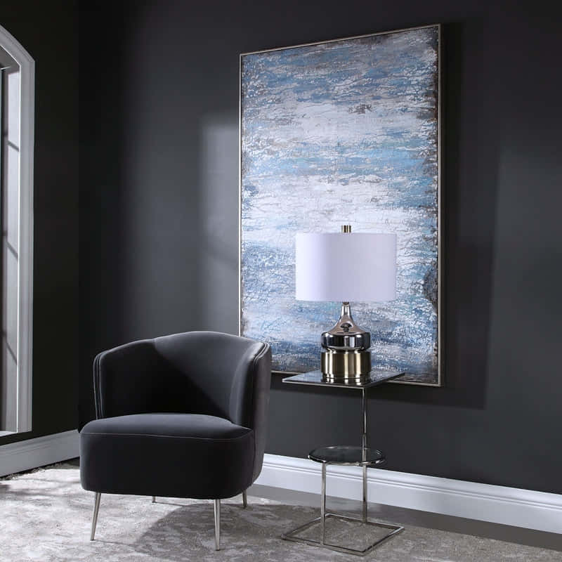 Uttermost Modern Composition Hand Painted Art 31330