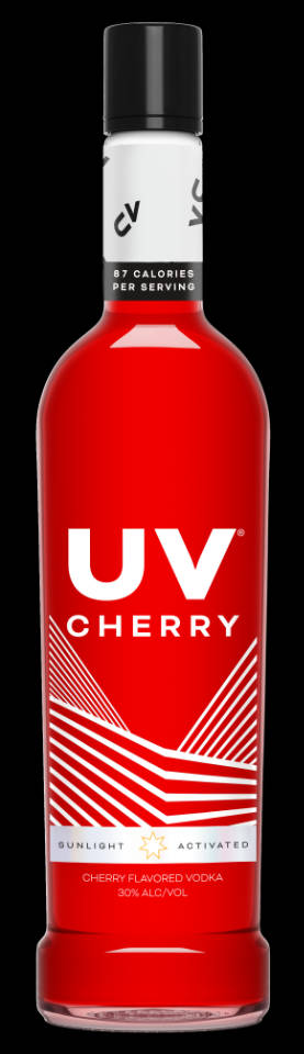 Uv Vodka Cherry Background