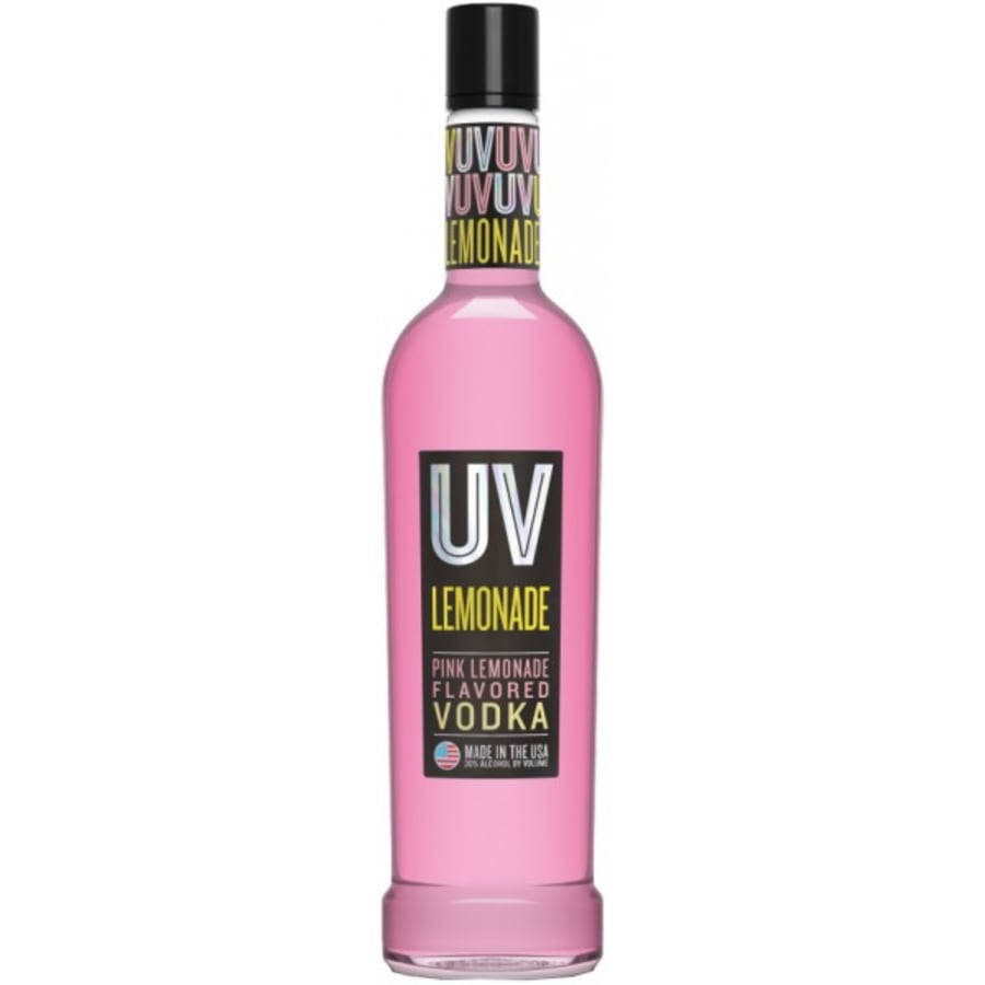 Uv Vodka Pink Lemonade Background