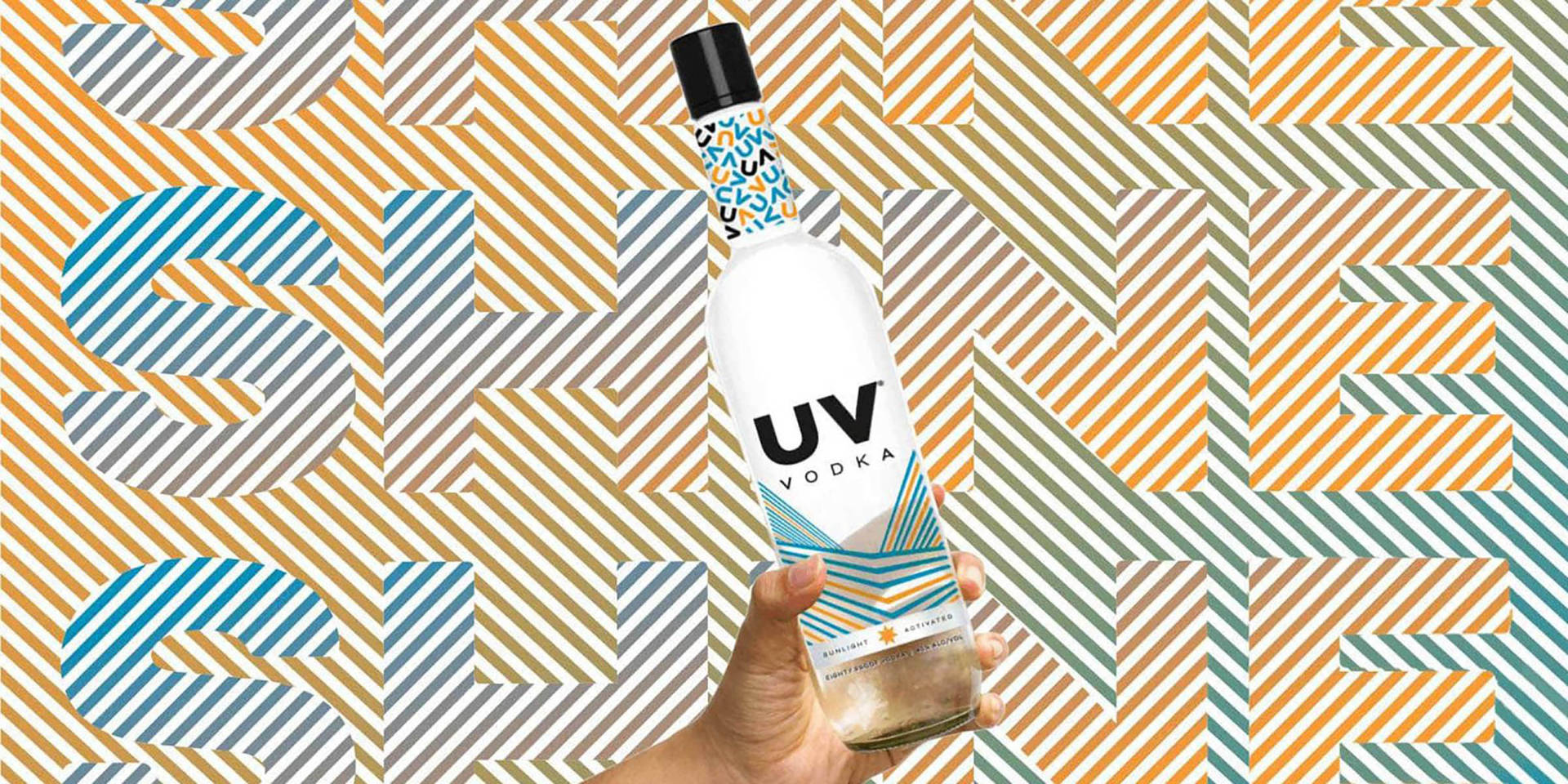 Uv Vodka Shine Graphic Background